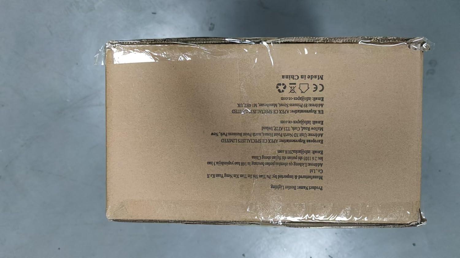 Bestier Chrome Modern Crystal Square Raindrop Chandelier Lighting Flush Mount LED Ceiling Light Fixture Pendant Lamp for Dining Room Bathroom Bedroom Livingroom 4 GU10 Bulbs Required 12" Wide 20" High