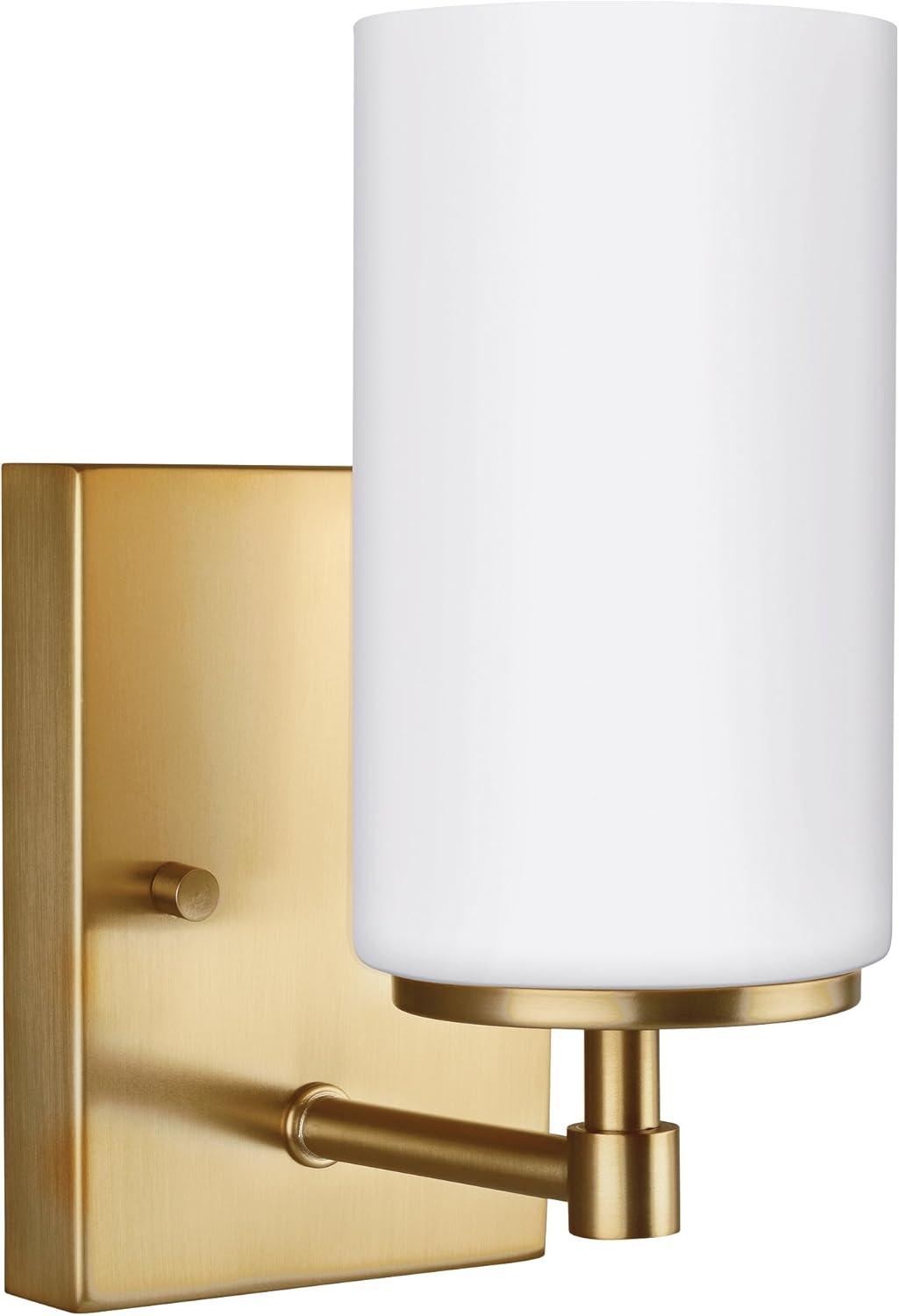 Sea Gull Lighting 4124601-848 Alturas Wall/Bath Sconce Vanity Style Fixture, One - Light, White