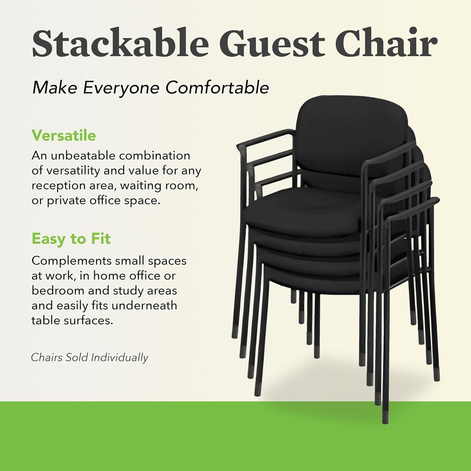 Executive Mid-Back Stackable Chair