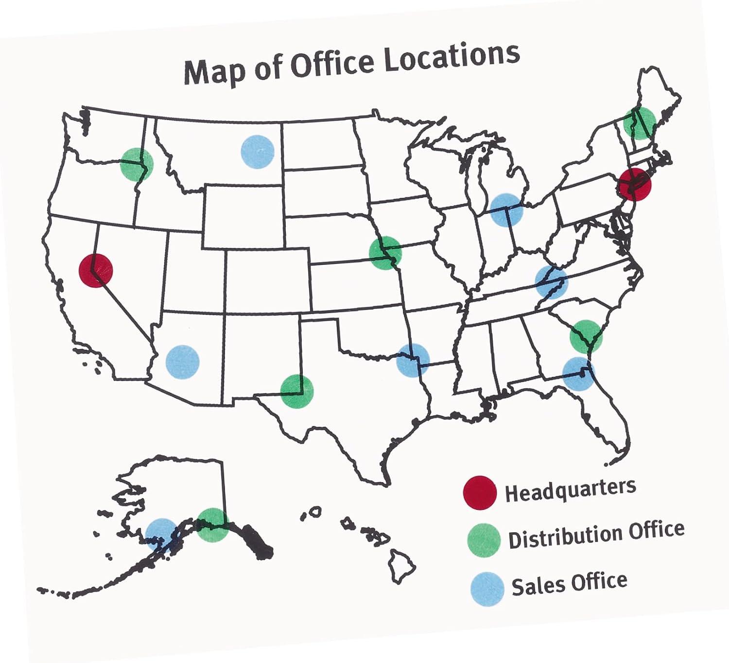 Avery See Through Removable Color Dots 1/4 dia Assorted Colors 864/Pack 05796