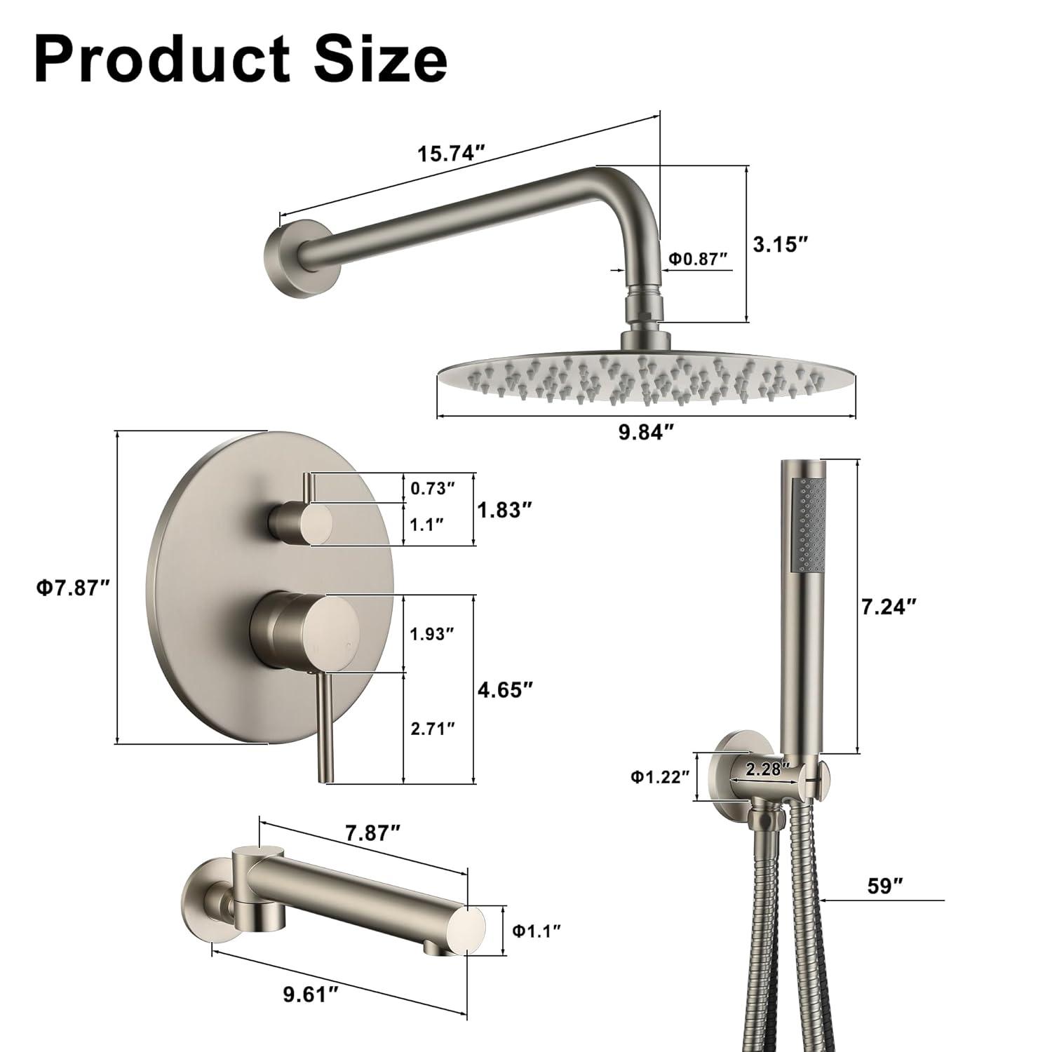 All-In-One Kit with Rough in-Valve
