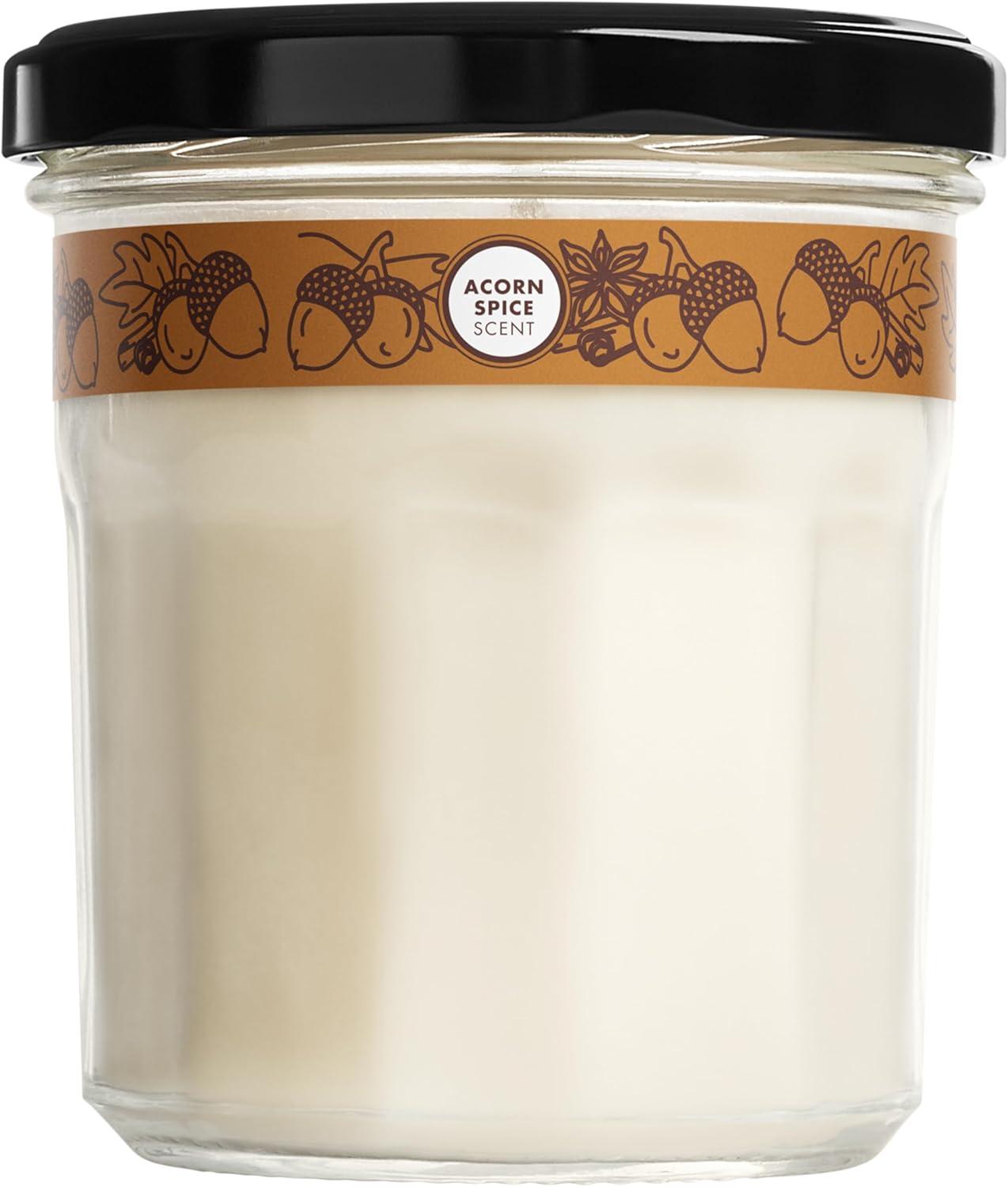 Acorn Spice Scented Soy Candle in Recyclable Jar