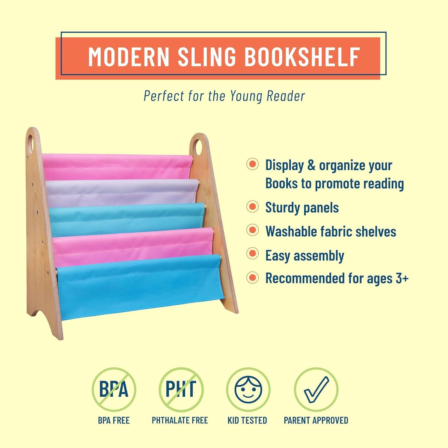 Wildkin Modern Sling Bookshelf