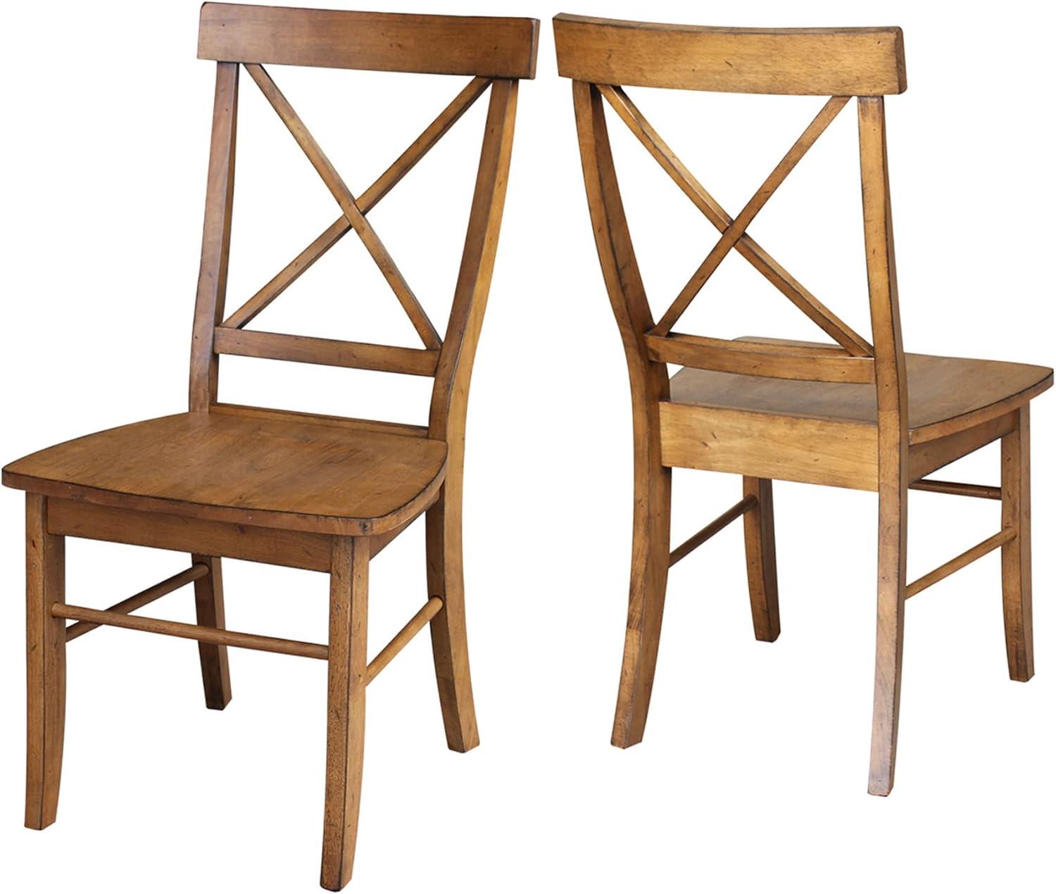 X-Back Chair with Solid Wood Seat