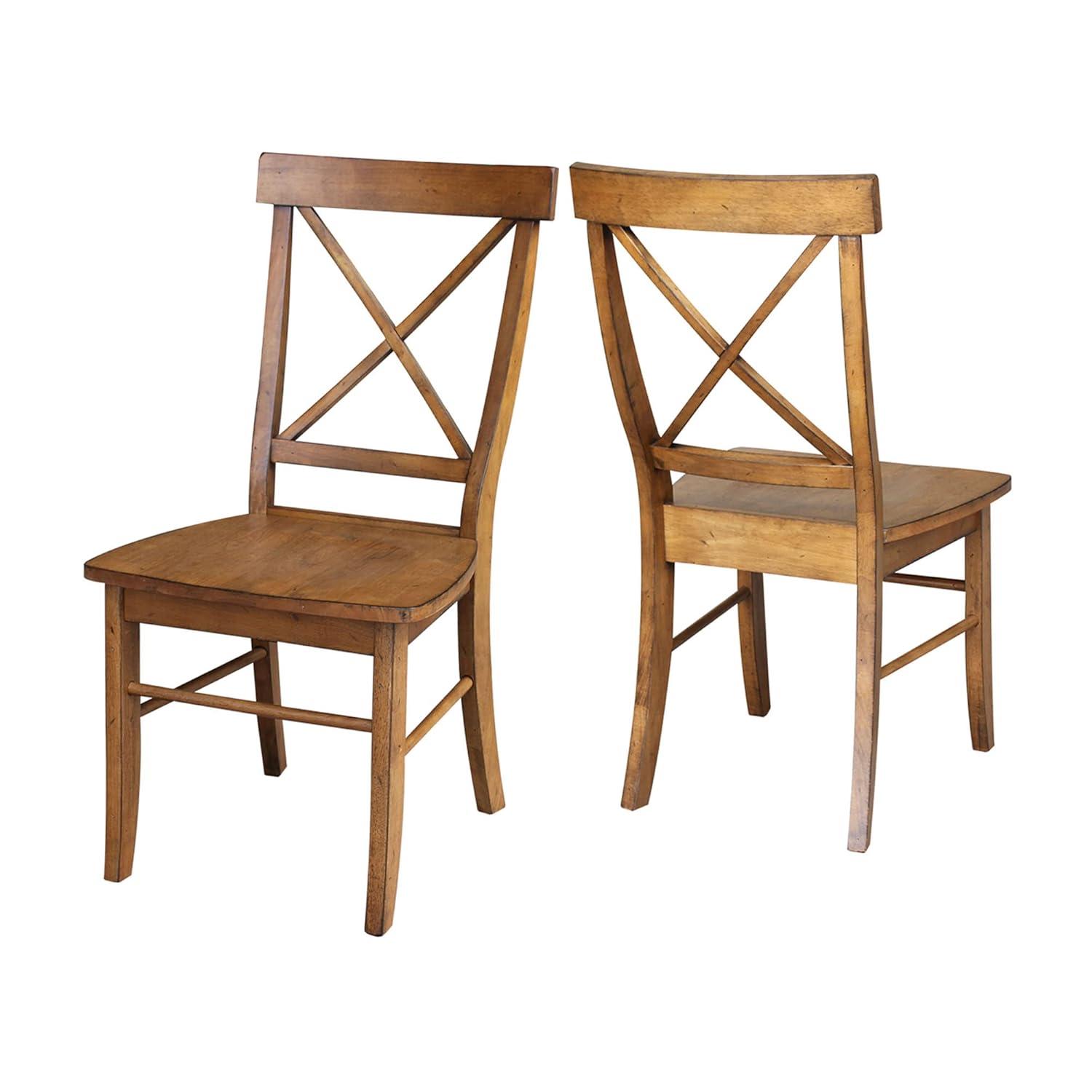 X-Back Chair with Solid Wood Seat