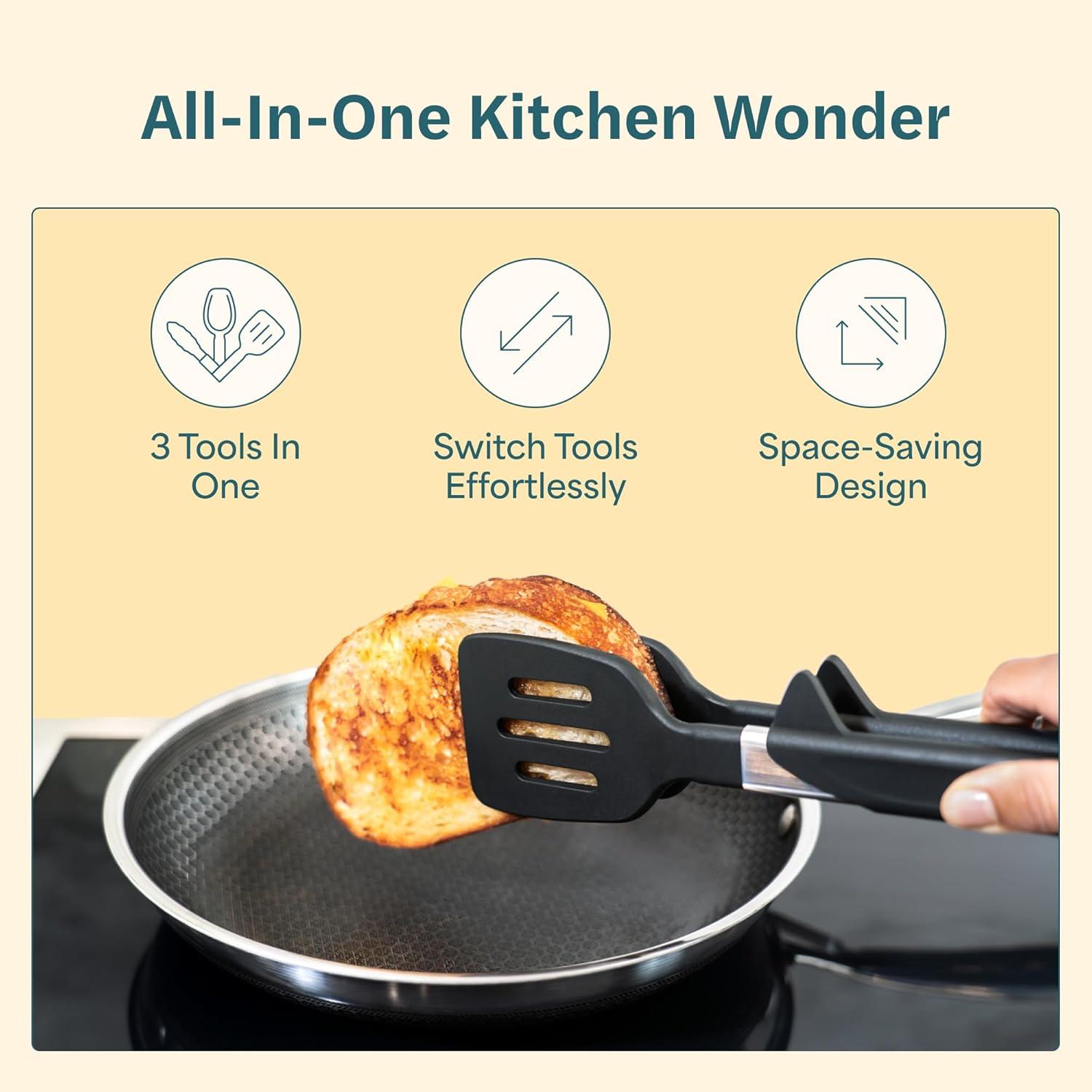 GripFlip, 3 in 1 Kitchen Utensil