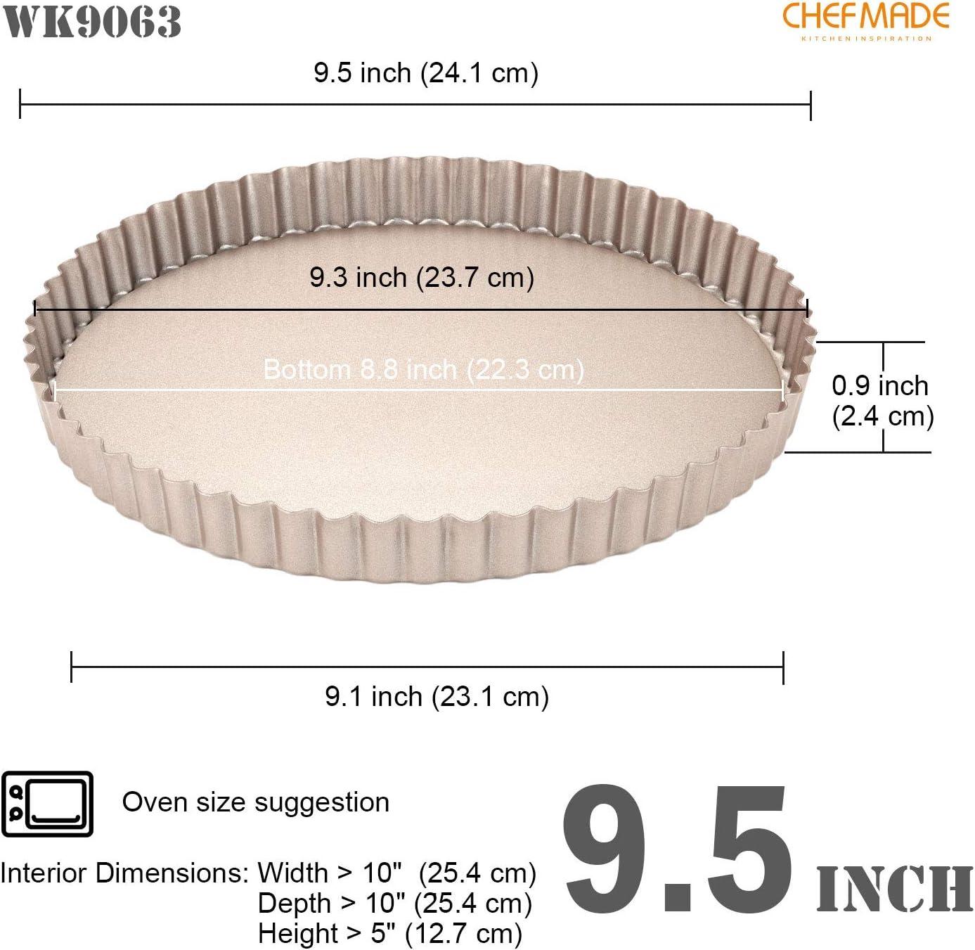 CHEFMADE CHEFMADE 9.5 Inch Round Tart Pan