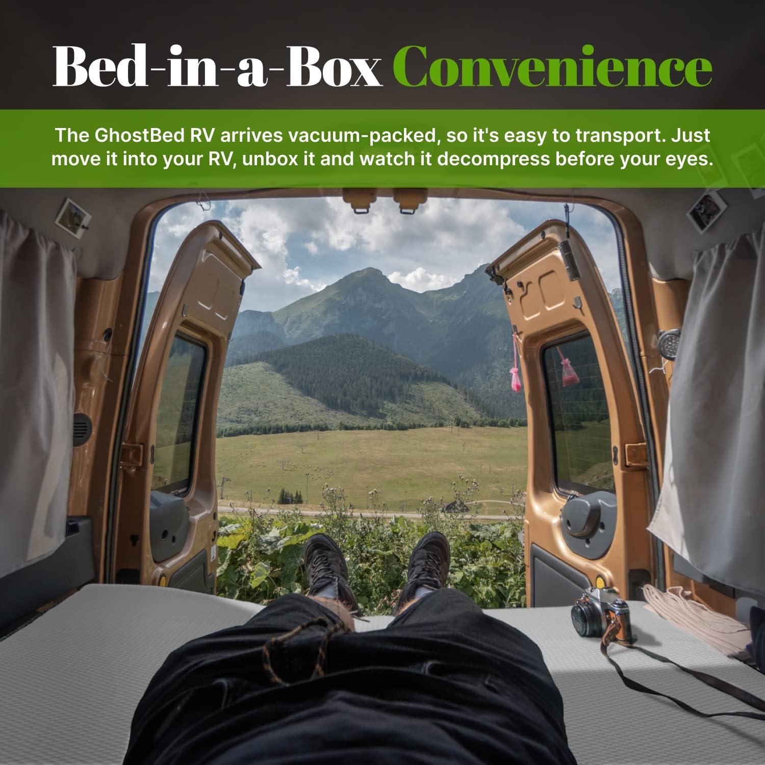 GhostBed GhostBed 10" Short Low Profile Memory Foam Mattress