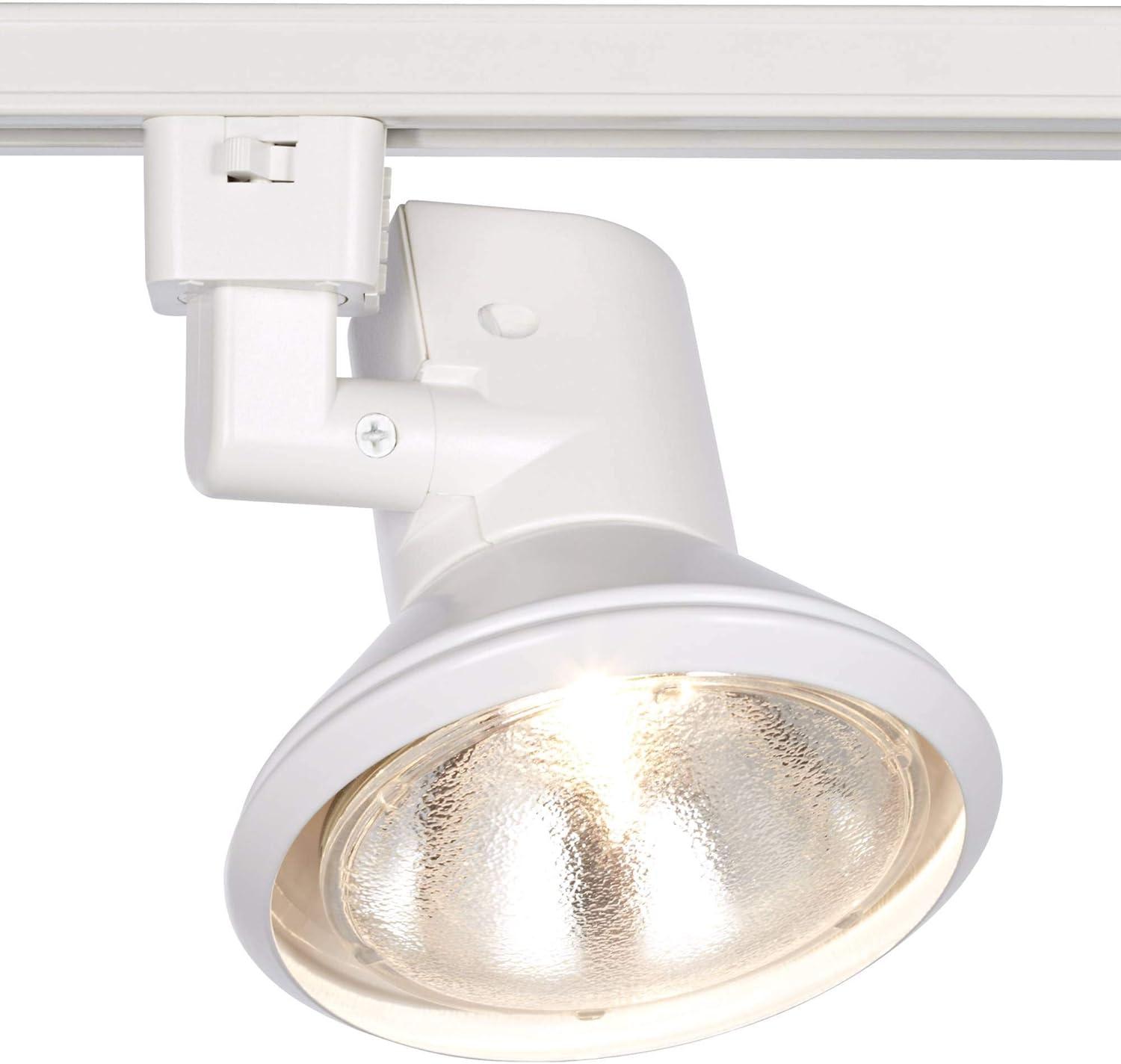 White Copper Halogen Wall Mount Track Light