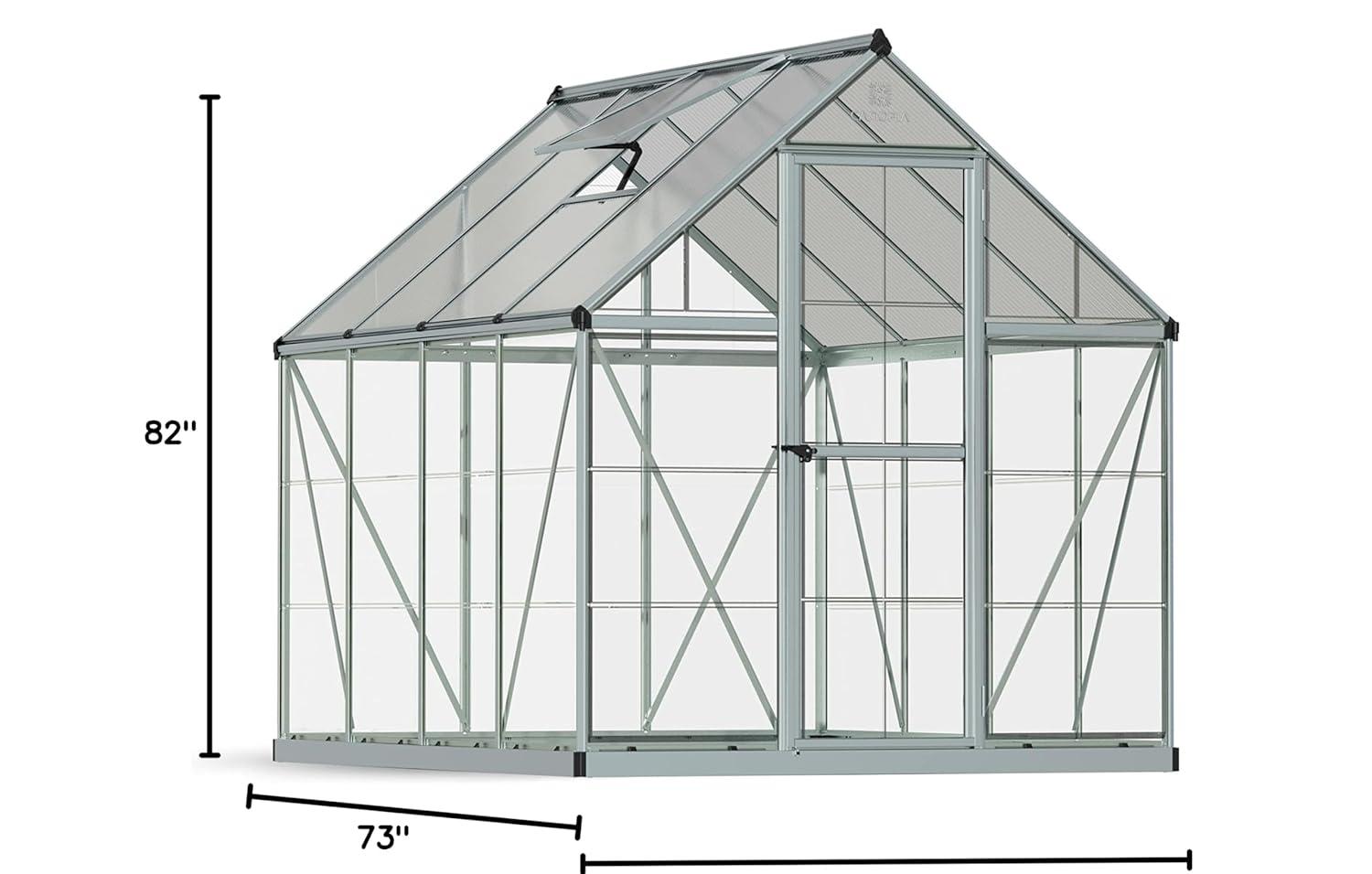 Canopia Palram - Canopia Hybrid Polycarbonate Hobby Greenhouse