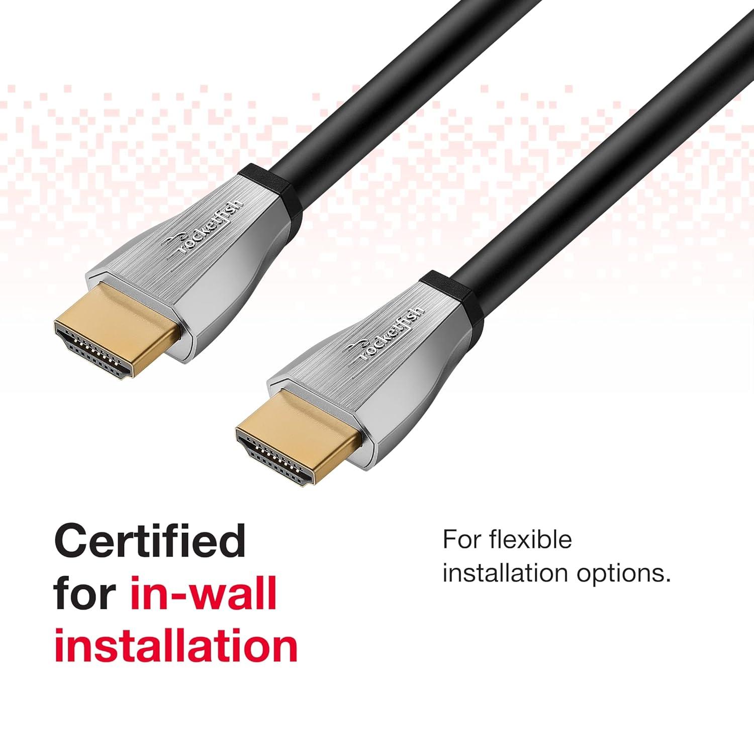 4 ft Black HDMI Cable with Gold Plated Connectors