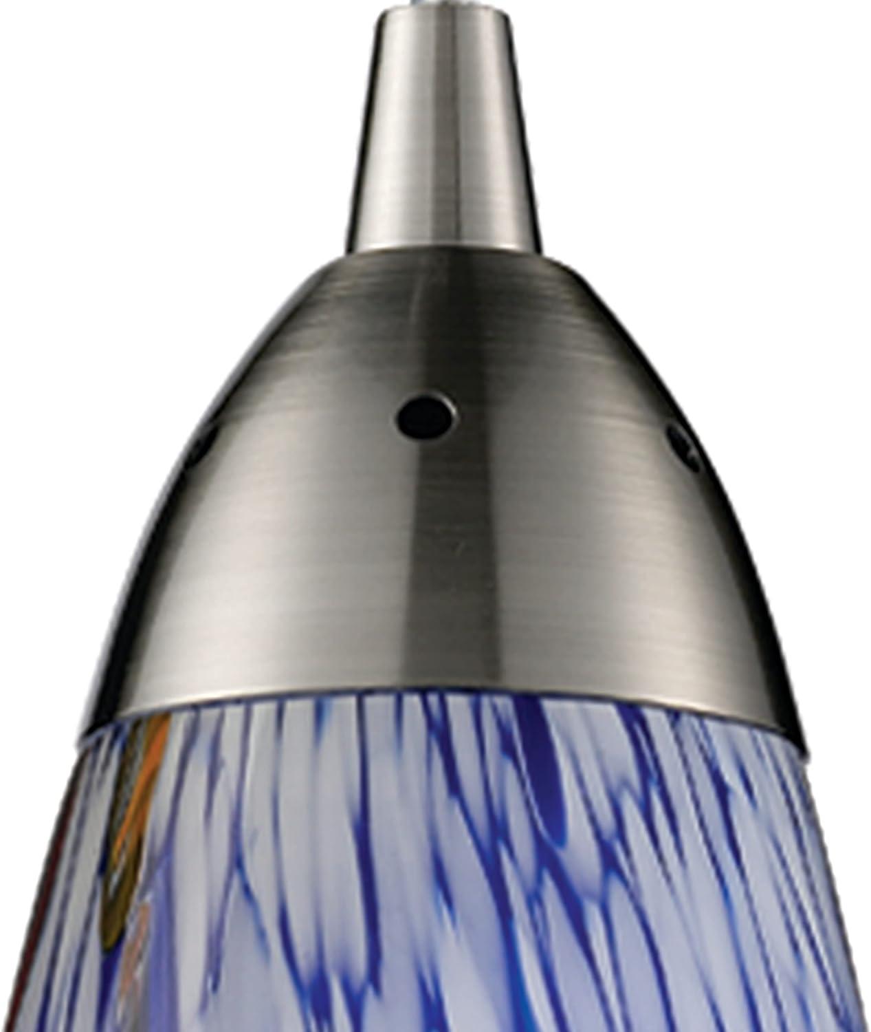 Elk Home Milan 1 - Light Pendant in  Satin Nickel