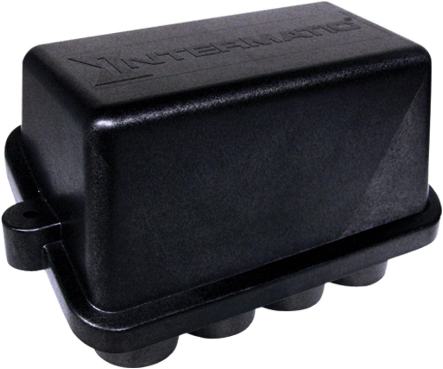 Intermatic Black Polymeric 4-Light Pool Spa Junction Box