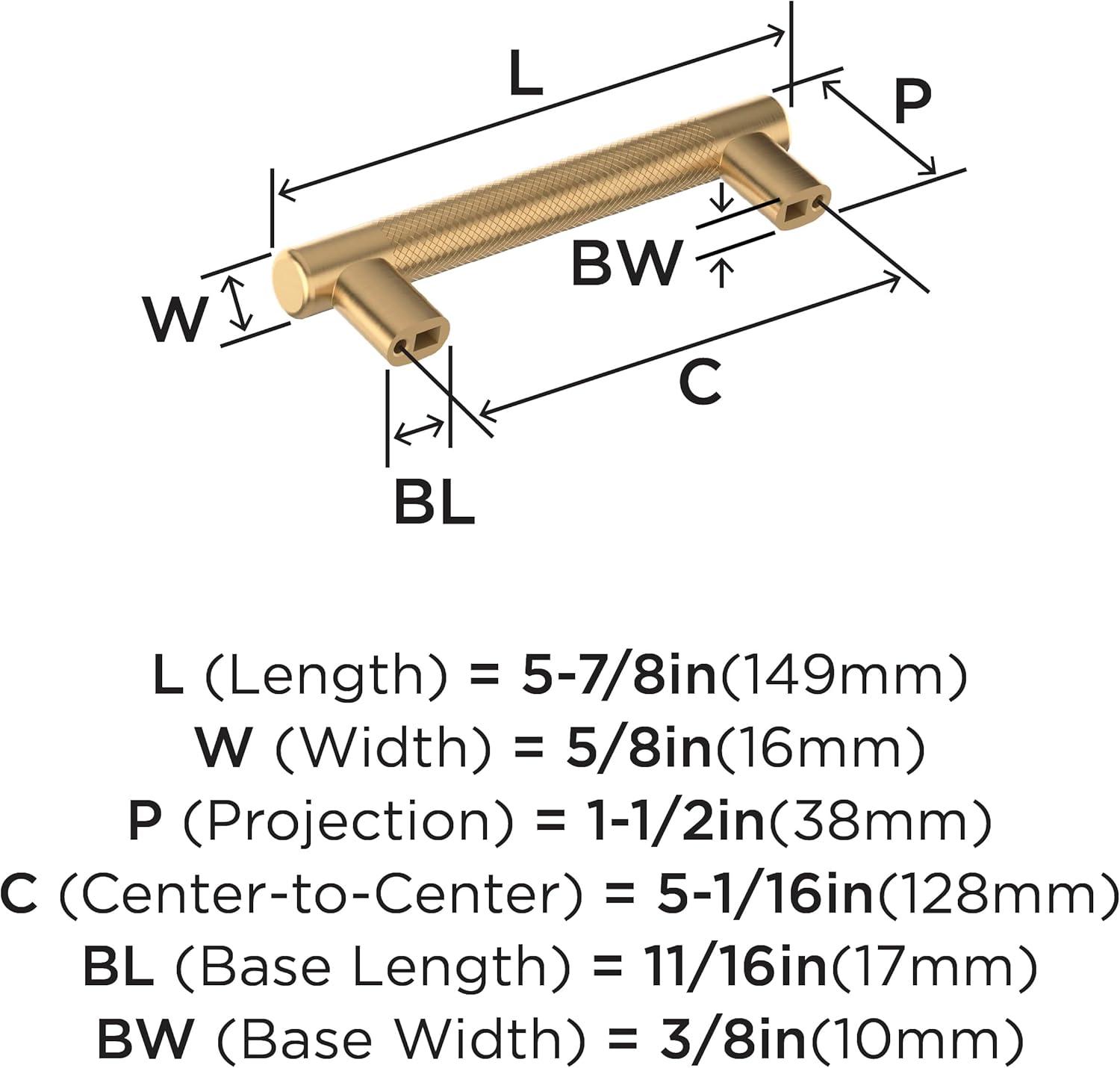 Bronx 5-1/16 inch (128mm) Center-to-Center