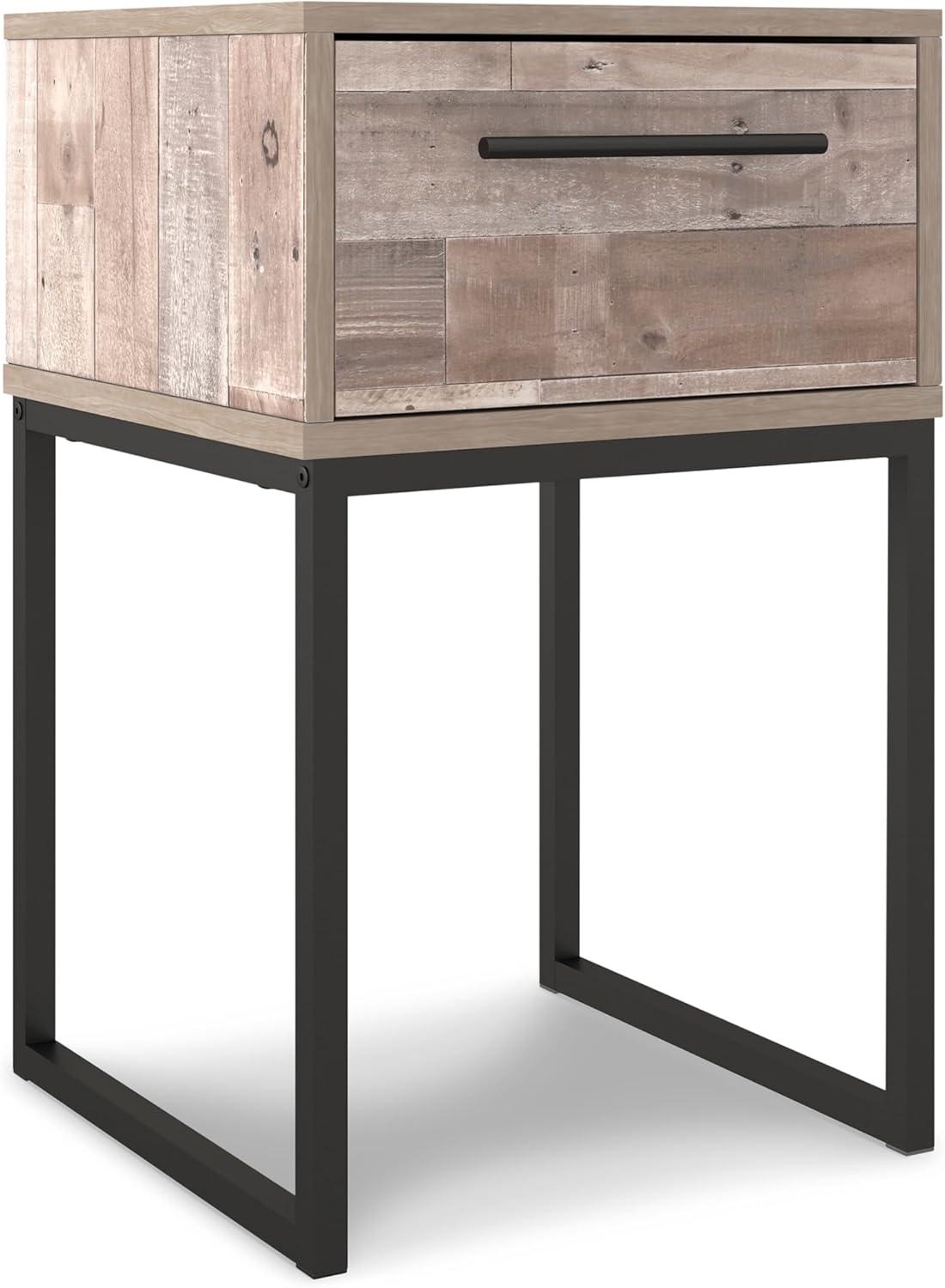 17 Stories Amayah One Drawer Wood Nightstand