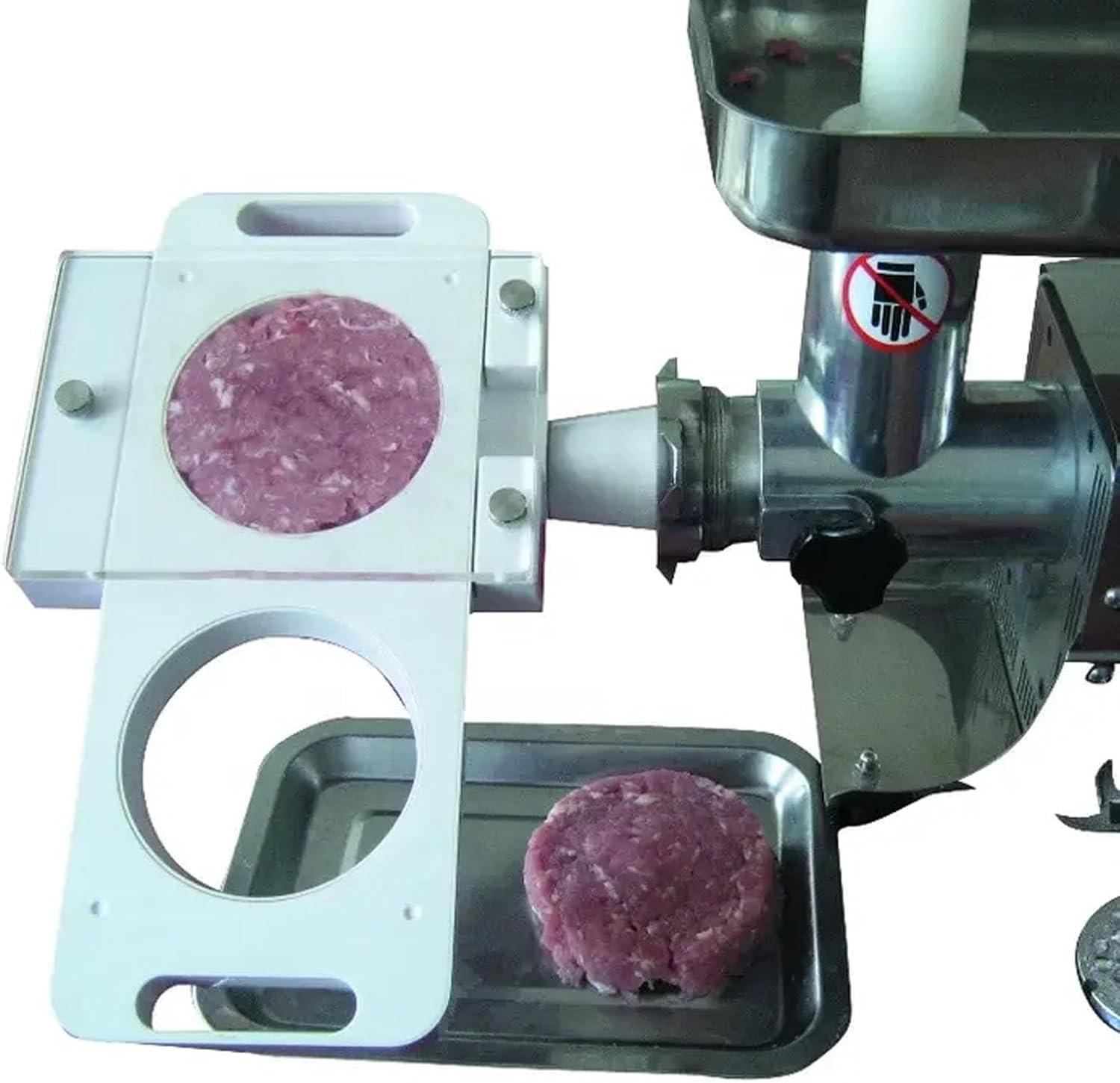 White Non-Stick Plastic Hamburger Press Patty Maker