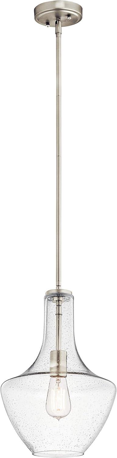 Kichler Lighting Everly 1 - Light Pendant in  Brushed Nickel