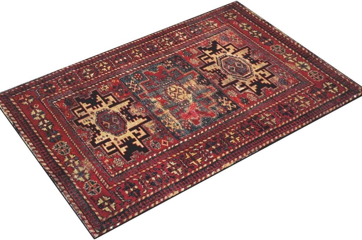Vintage Hamadan VTH213 Power Loomed Indoor Area Rug - Red/Multi - 4'x6' - Safavieh.