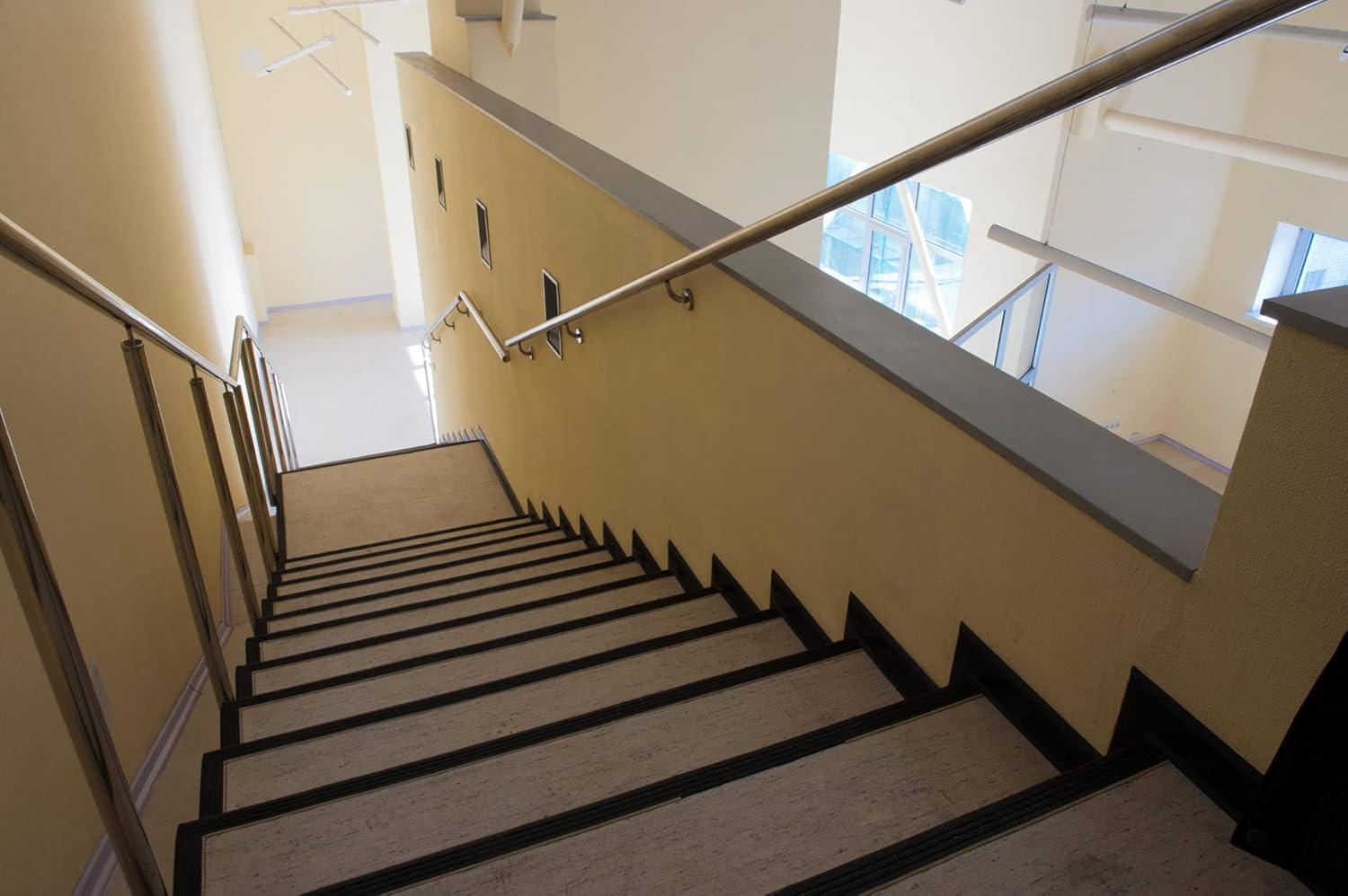 3-1/8 in. (80 mm) Oil-Rubbed Bronze General-Duty Zamak Handrail Bracket for Flat Bottom Handrail