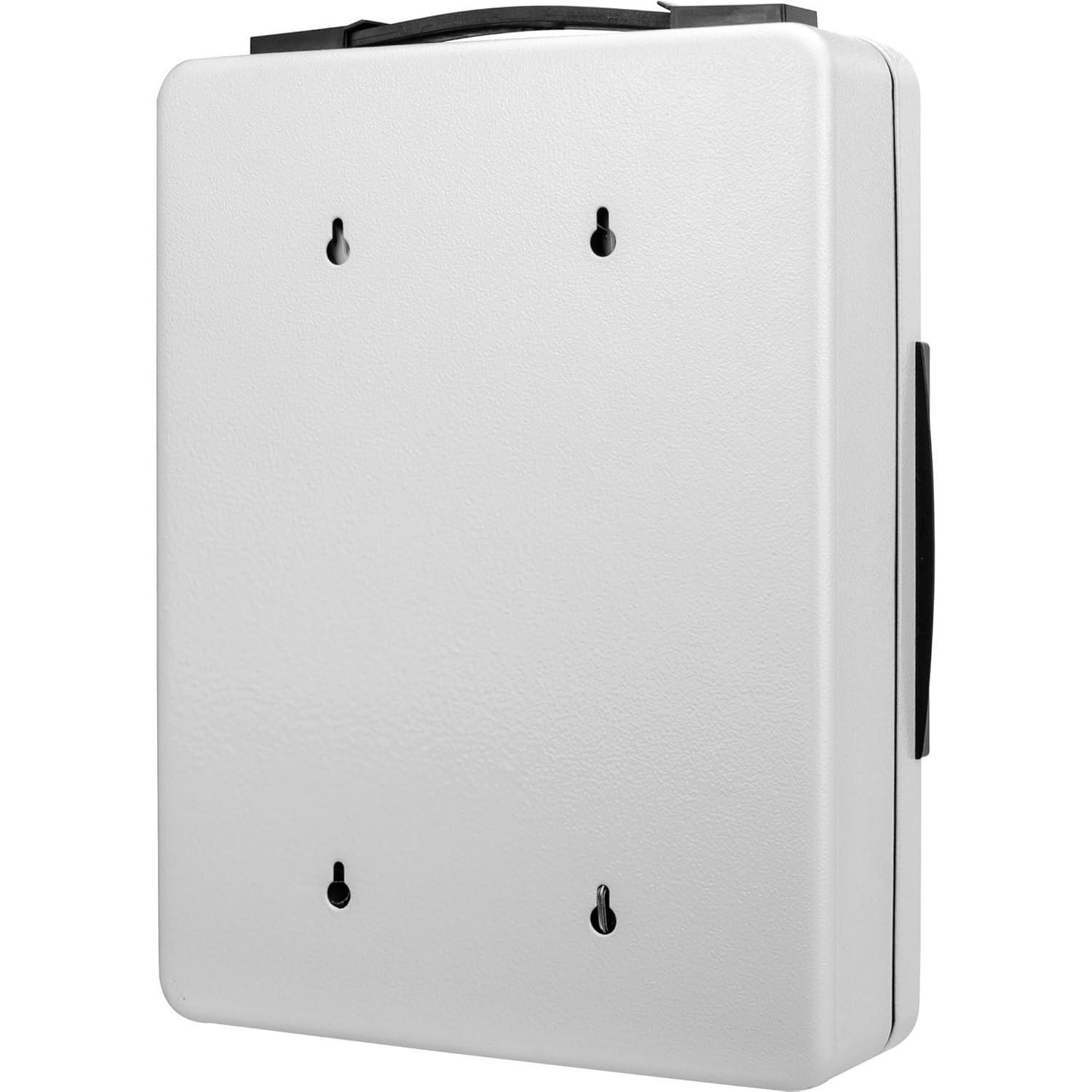 Barska 50 KEY LOCK BOX GREY W/CARRYING HANDLE