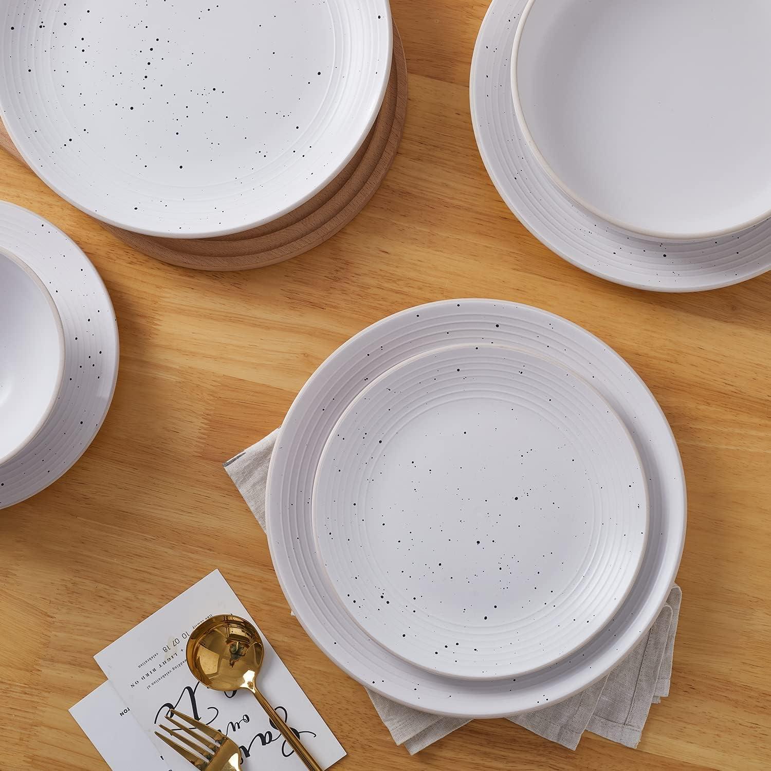 Stone Lain Lauren 16-Piece Dinnerware Set Stoneware