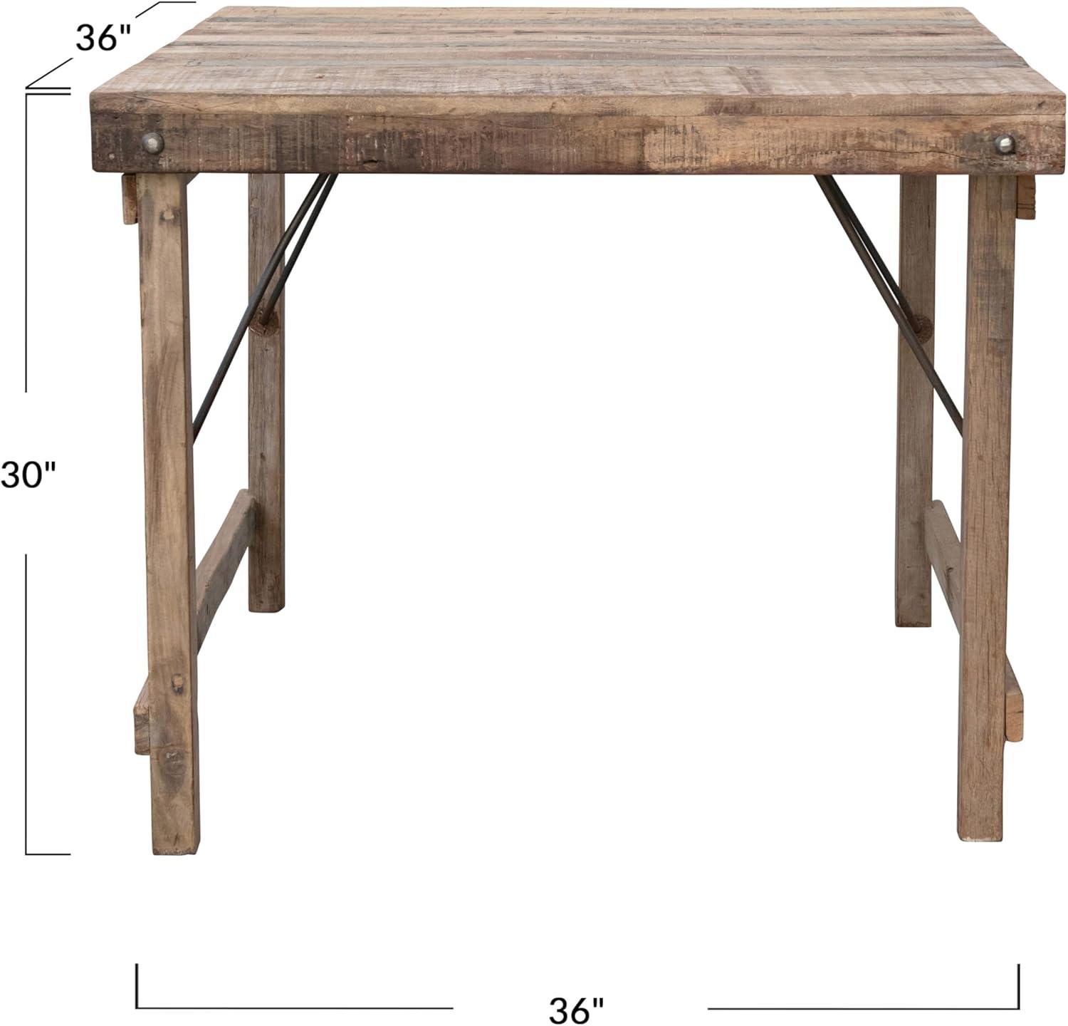 Elkanah Solid Wood Dining Table