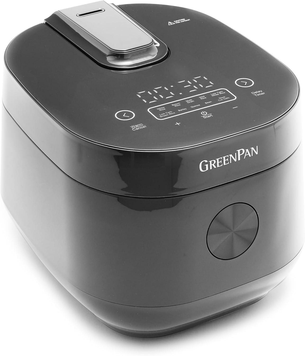 GreenPan ™ Rice Cooker with Carb Reduction in Graphite