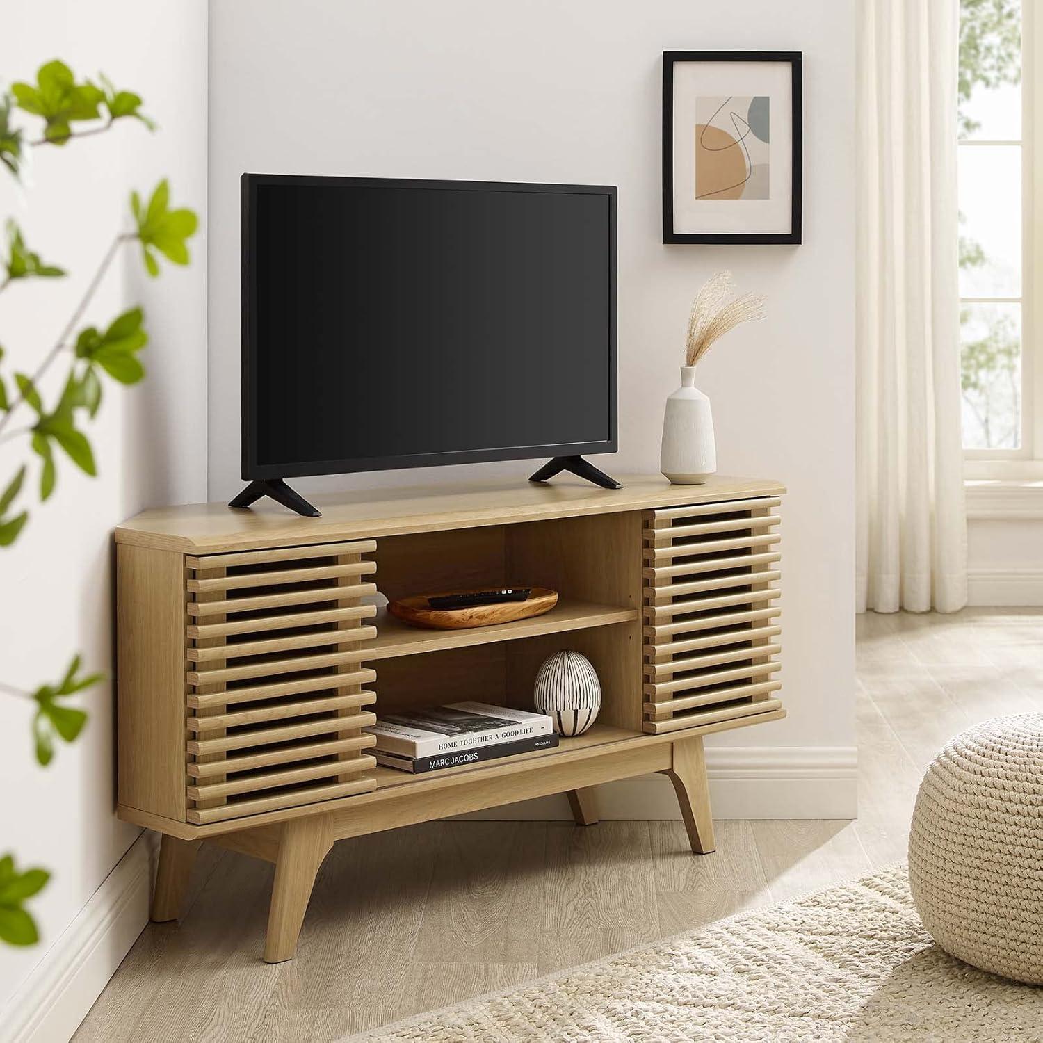 Eve Furniture Render 46" Corner TV Stand by Modway