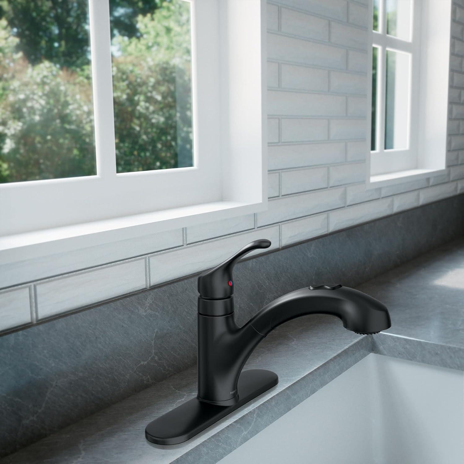 Renzo Single Handle Kitchen Faucet with Duralock