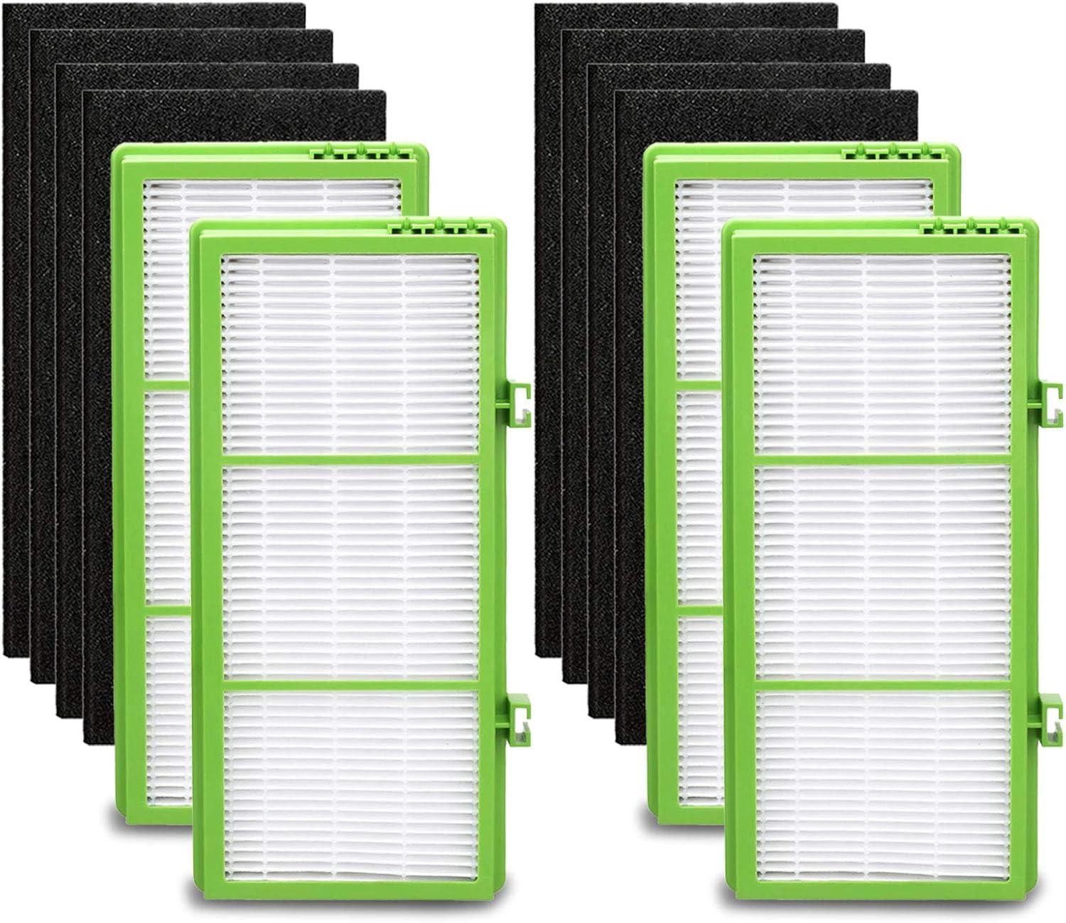 Green and White Replacement Air Filters for Holmes Aer1 Series