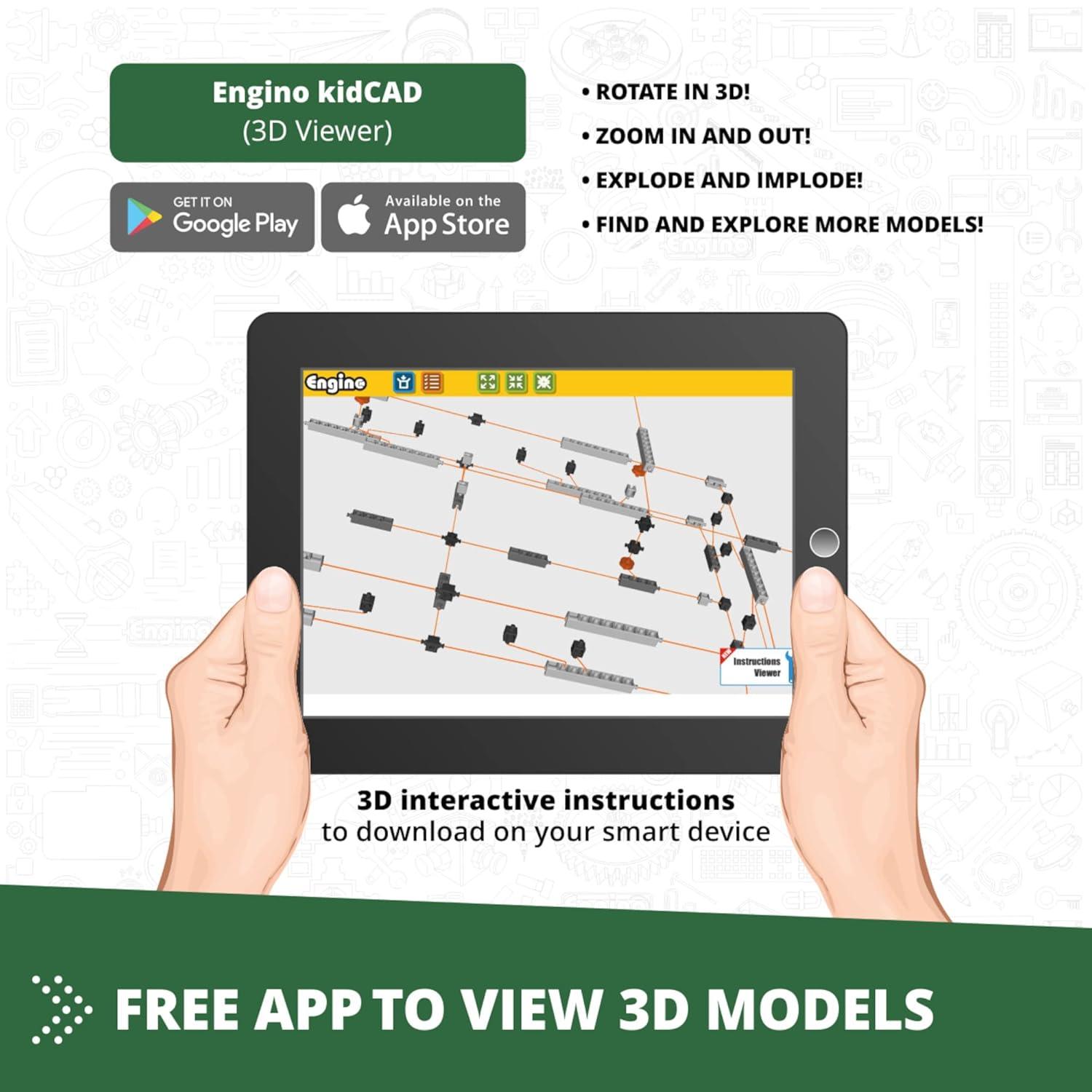 Engino- STEM Toys, Construction Toys for Kids 9+, Botanic Laboratory