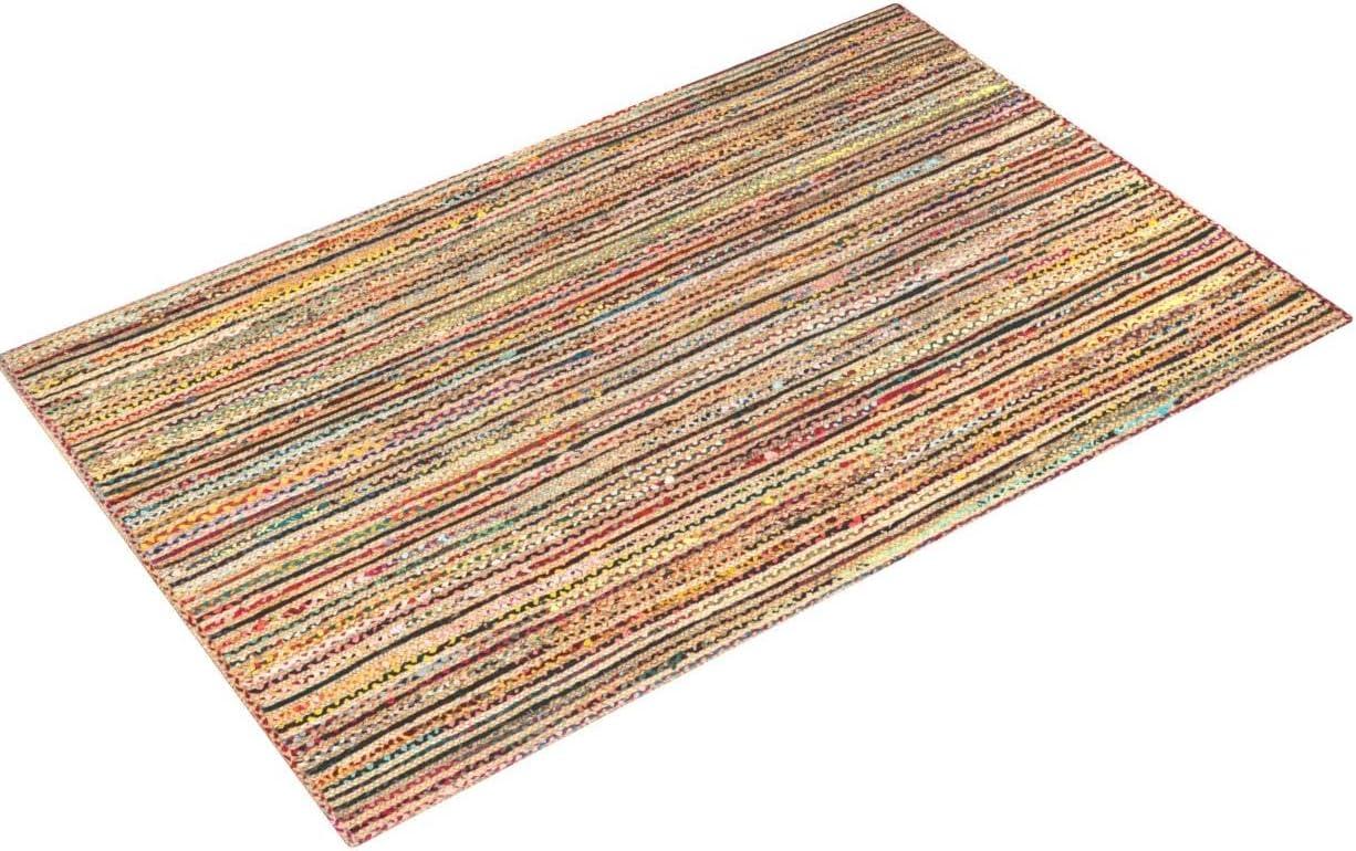 nuLOOM Aleen Bohemian Cotton/Jute Area Rug