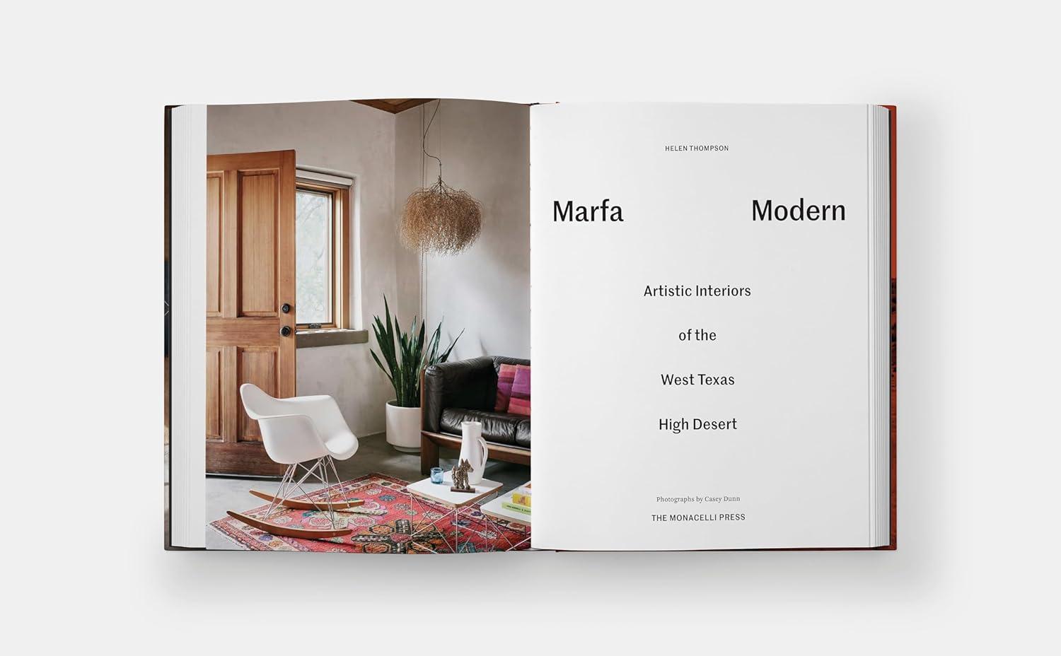 Marfa Modern - by  Helen Thompson (Hardcover)