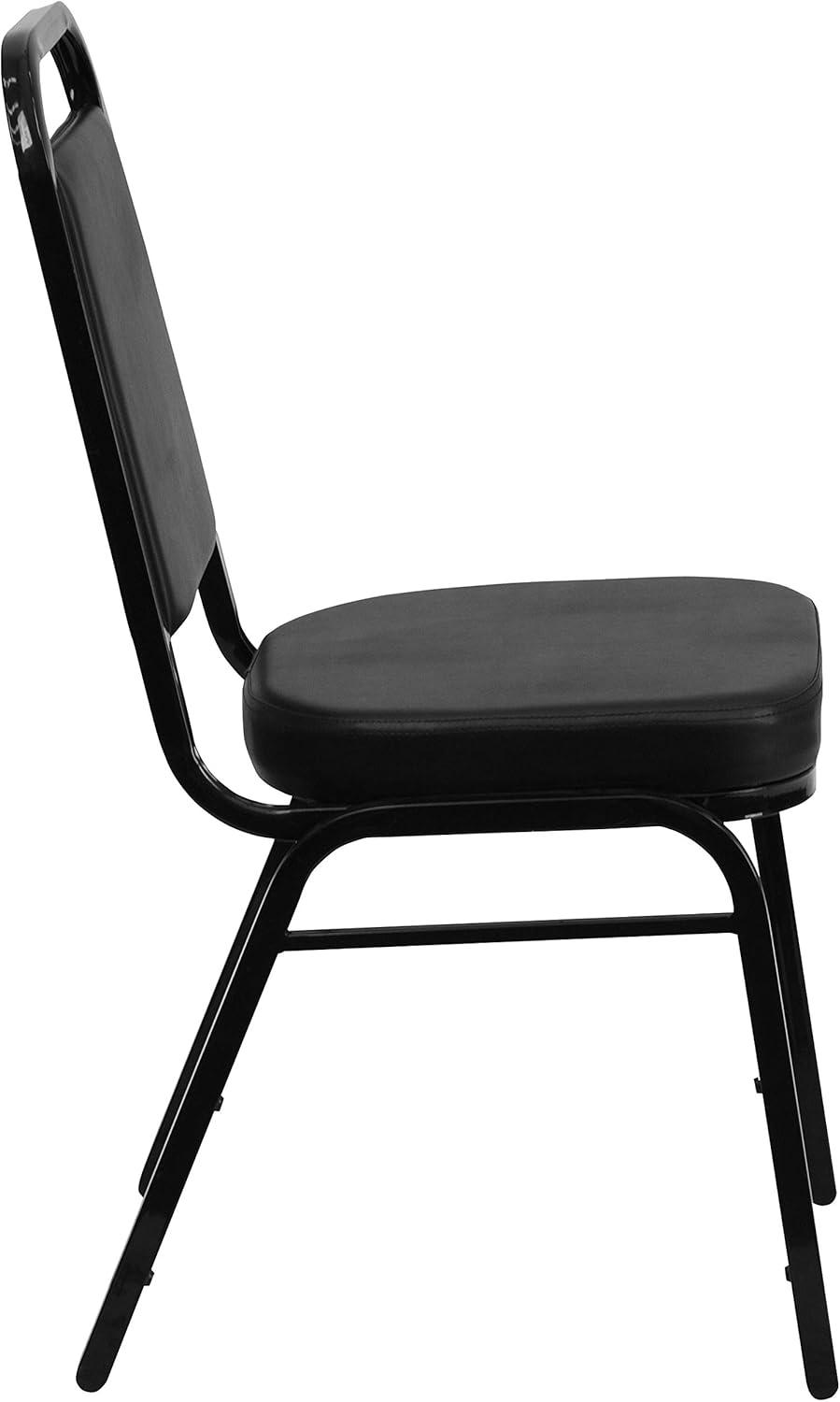 Amaya Trapezoidal Back Stacking Banquet Chair with 2.5" Thick Seat