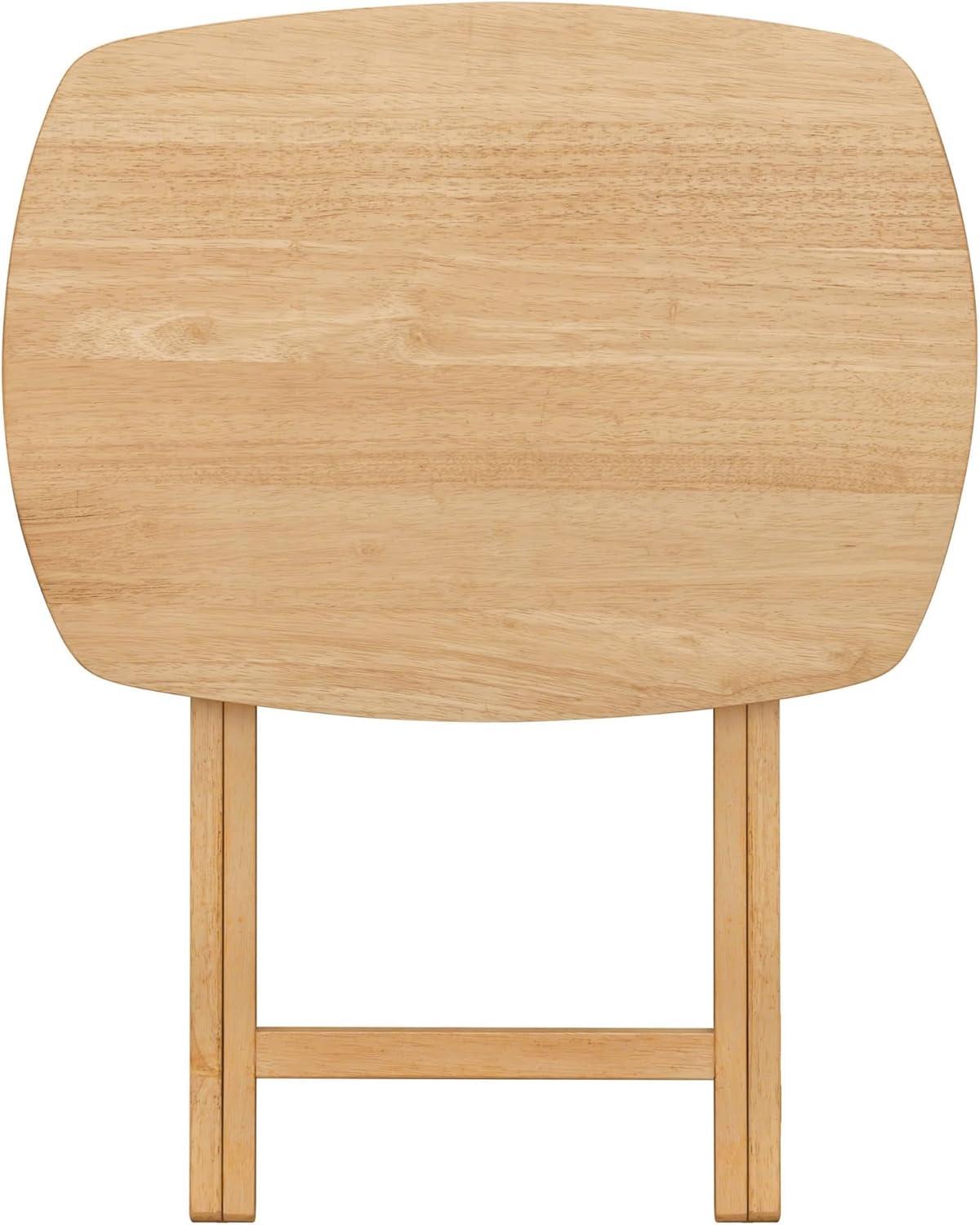 eHemco Wood Oversized Foldable TV Tray Table for Eating/2
