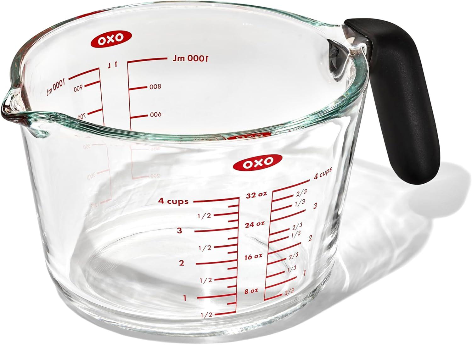 OXO 4-Cup Glass Measuring Cup