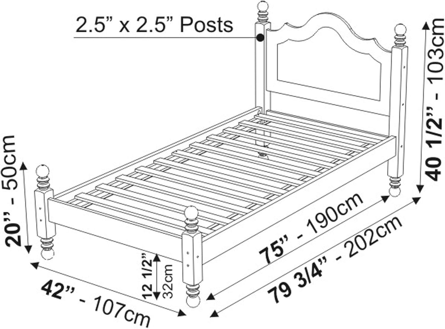 Forbush Solid Wood Platform Bed