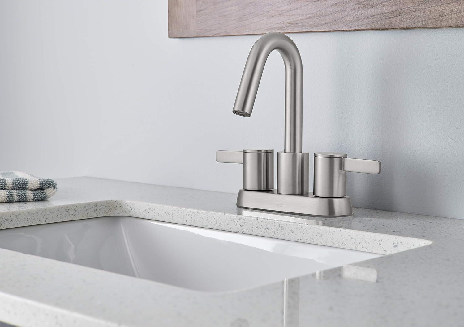 Amalfi Centerset Bathroom Faucet with Drain Assembly