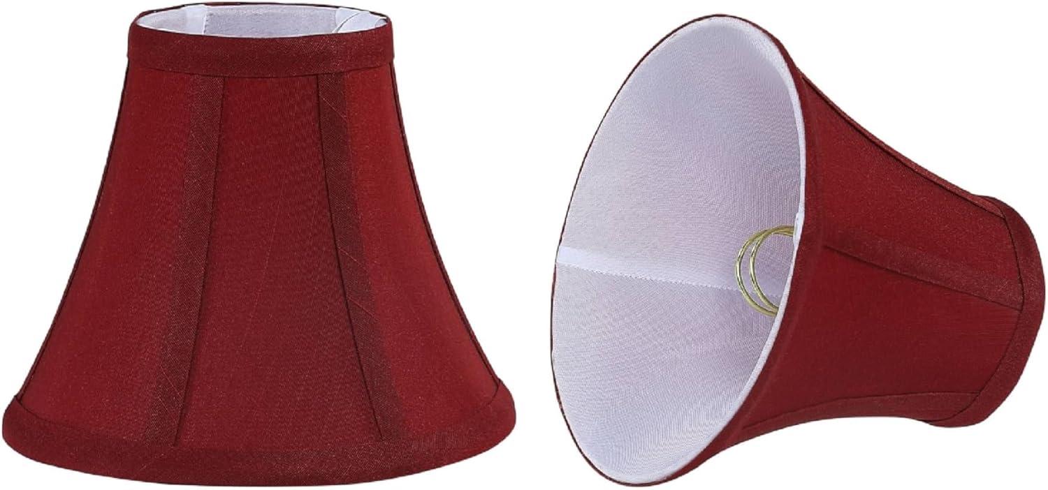 Aspen Creative Corporation 6'' Silk Bell Candelabra Shade (Set of 2)