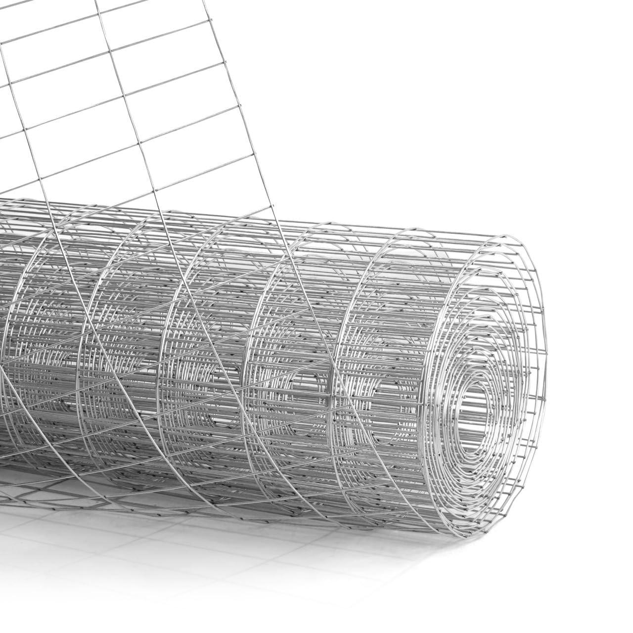 Galvanized Welded Wire Fence 12.5 Gauge 50 ft Roll