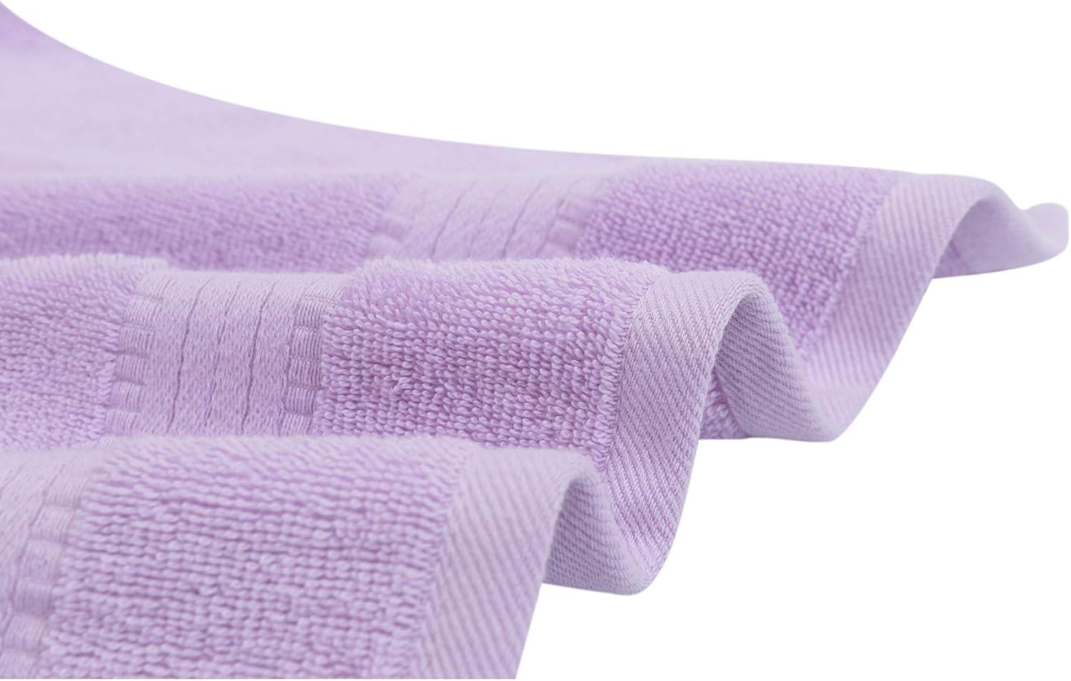 Alpine Swiss 100% Cotton 2 Piece Towel Set Soft Absorbent Face Hand Bath Towels