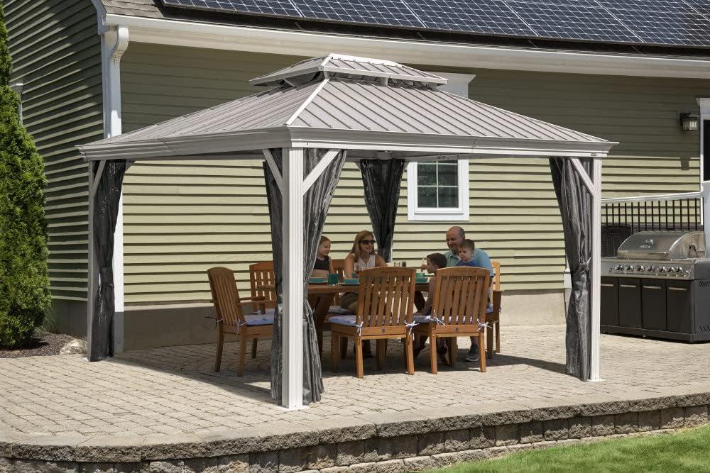 Sojag Monaco Champagne 12 ft. x 12 ft. Gazebo