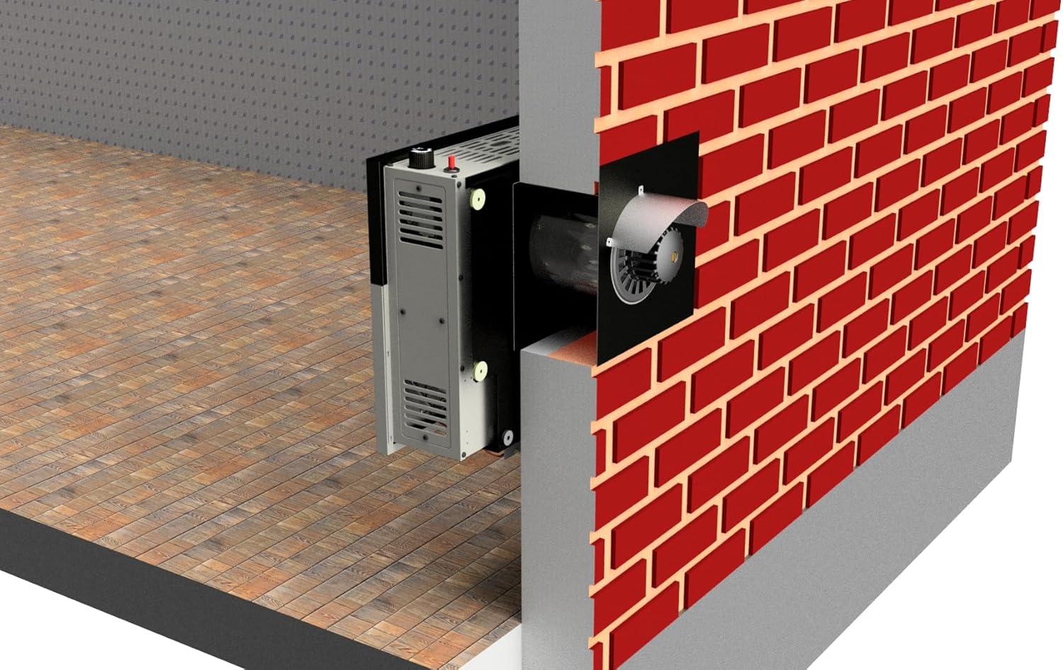 Comfort Glow Comfort Glow Direct Vent Natural Gas Heater, 25,000 BTU, Wall Mount, 825 Sq Ft - DVN25