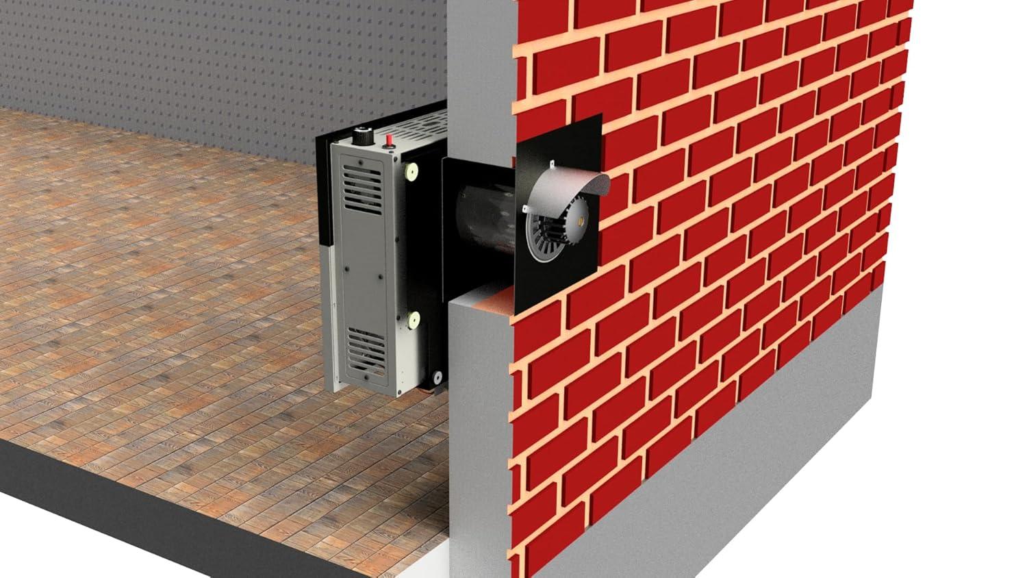 Comfort Glow Comfort Glow Direct Vent Natural Gas Heater, 25,000 BTU, Wall Mount, 825 Sq Ft - DVN25