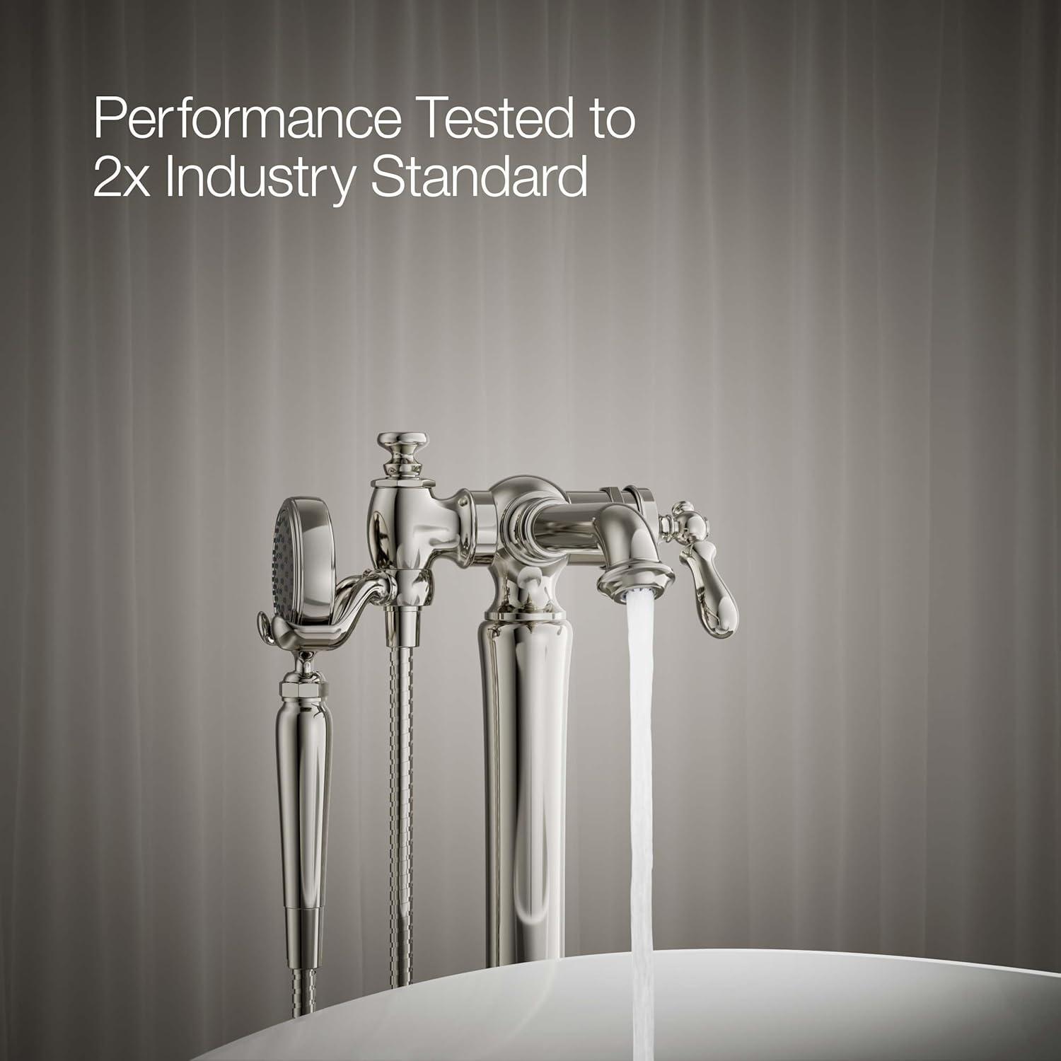 Artifacts® Single Handle Floor Mounted Clawfoot Tub Faucet