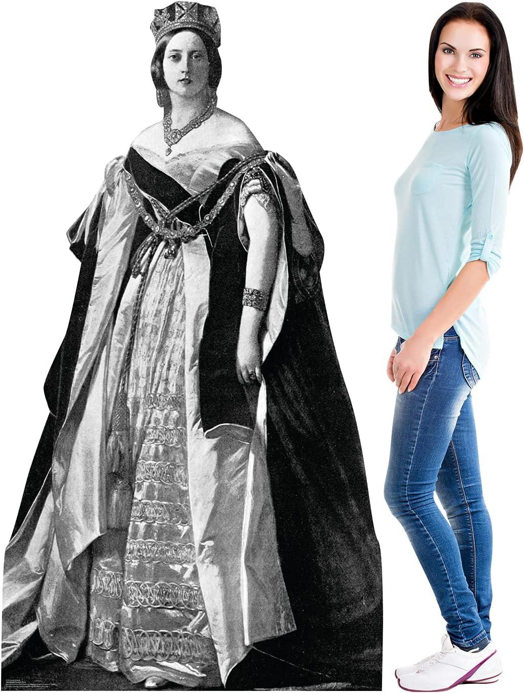 68 x 38 in. Queen Victoria Cardboard Cutout