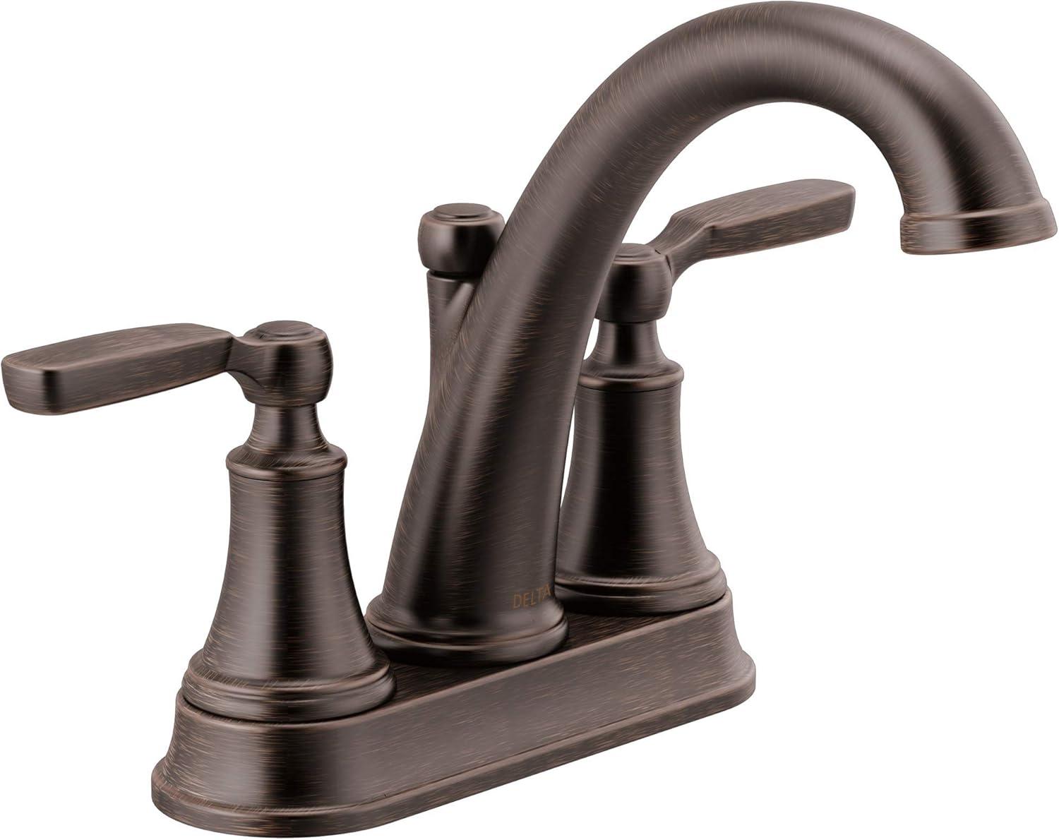 Woodhurst Centerset Bathroom Faucet with Drain Assembly