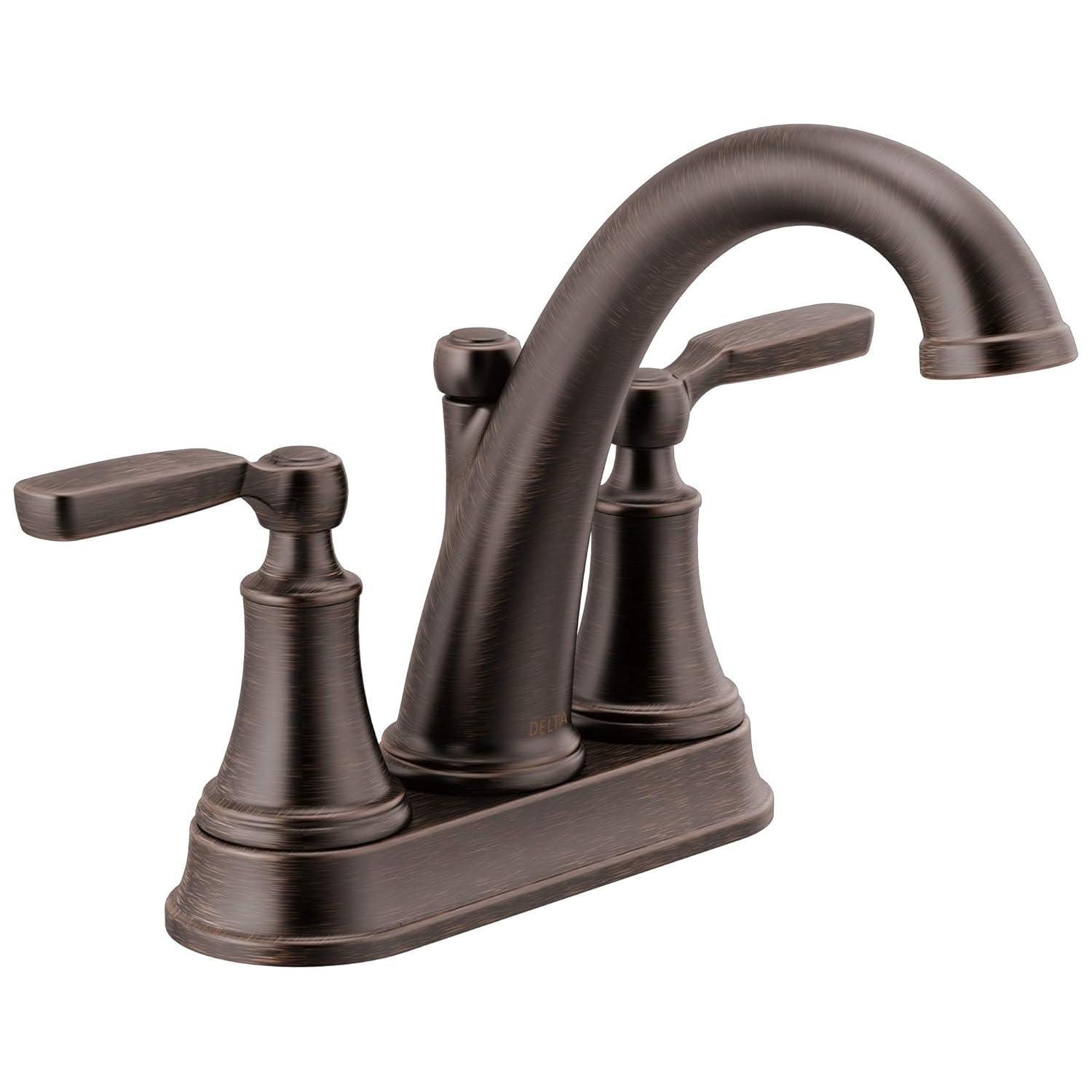 Woodhurst Centerset Bathroom Faucet with Drain Assembly