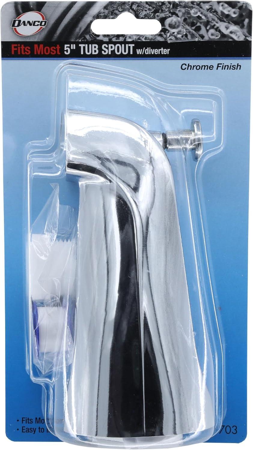 DANCO 88703 Tub Spout with Diverter, Chrome Finish, 1-Pack