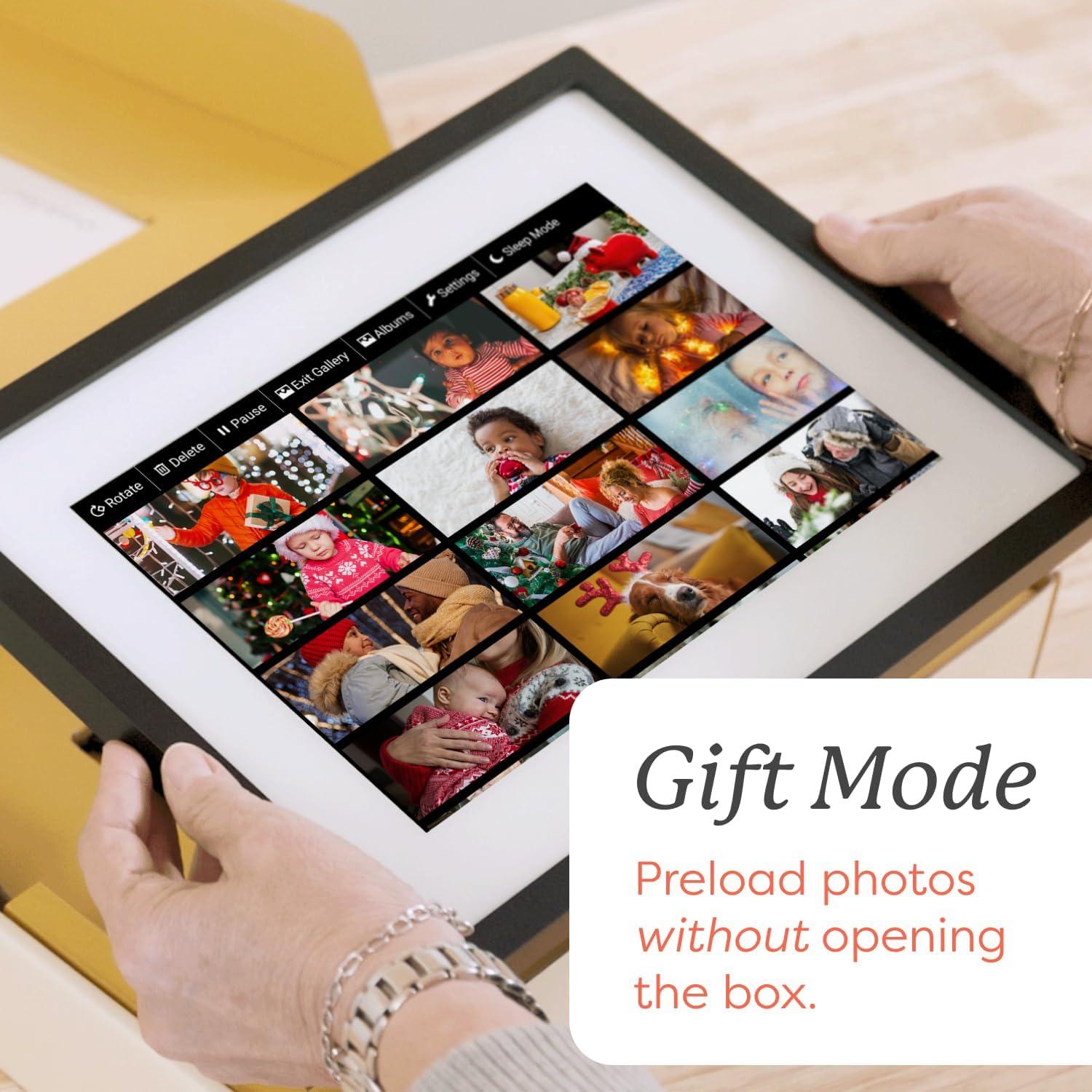Skylight Frame: 10-inch Wifi Digital Picture Frame, Email Photos from Anywhere, Touch Screen Display